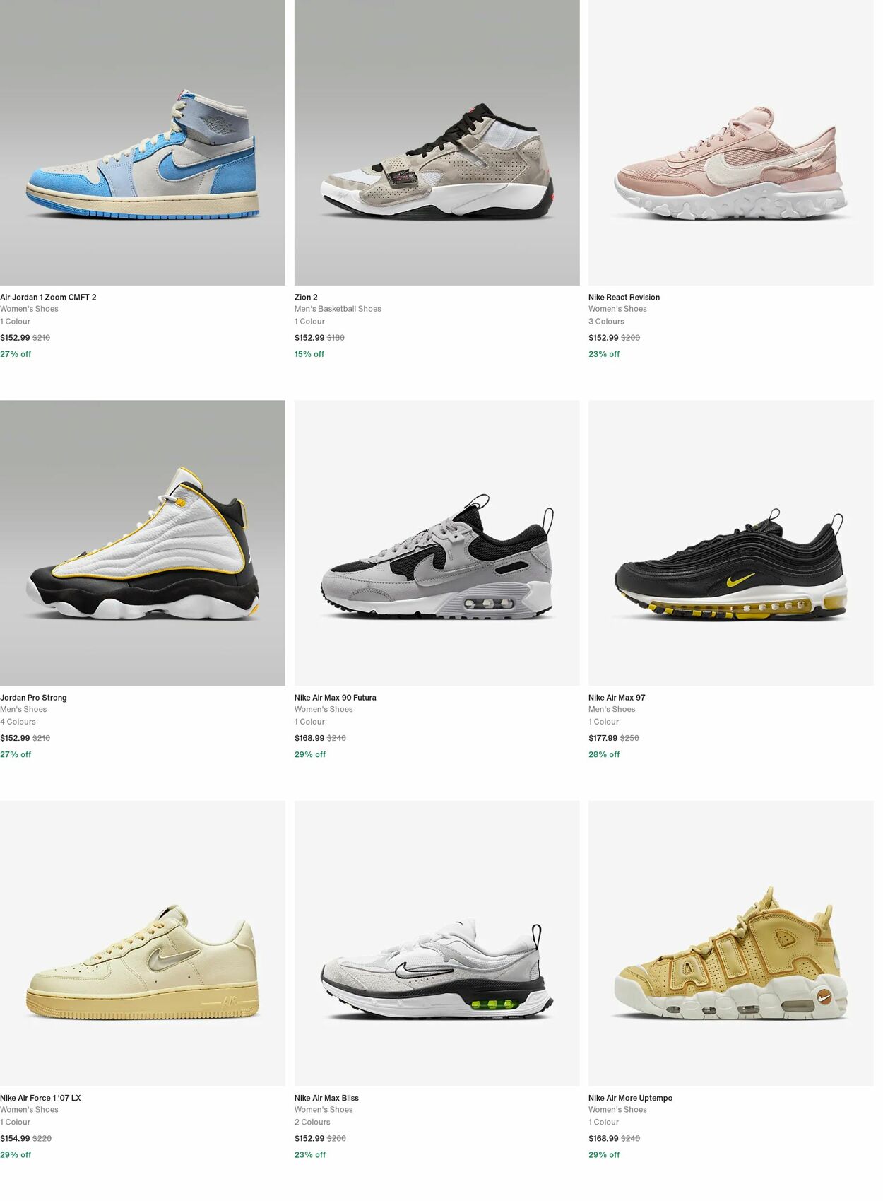 Catalogue Nike 16.10.2023 - 25.10.2023