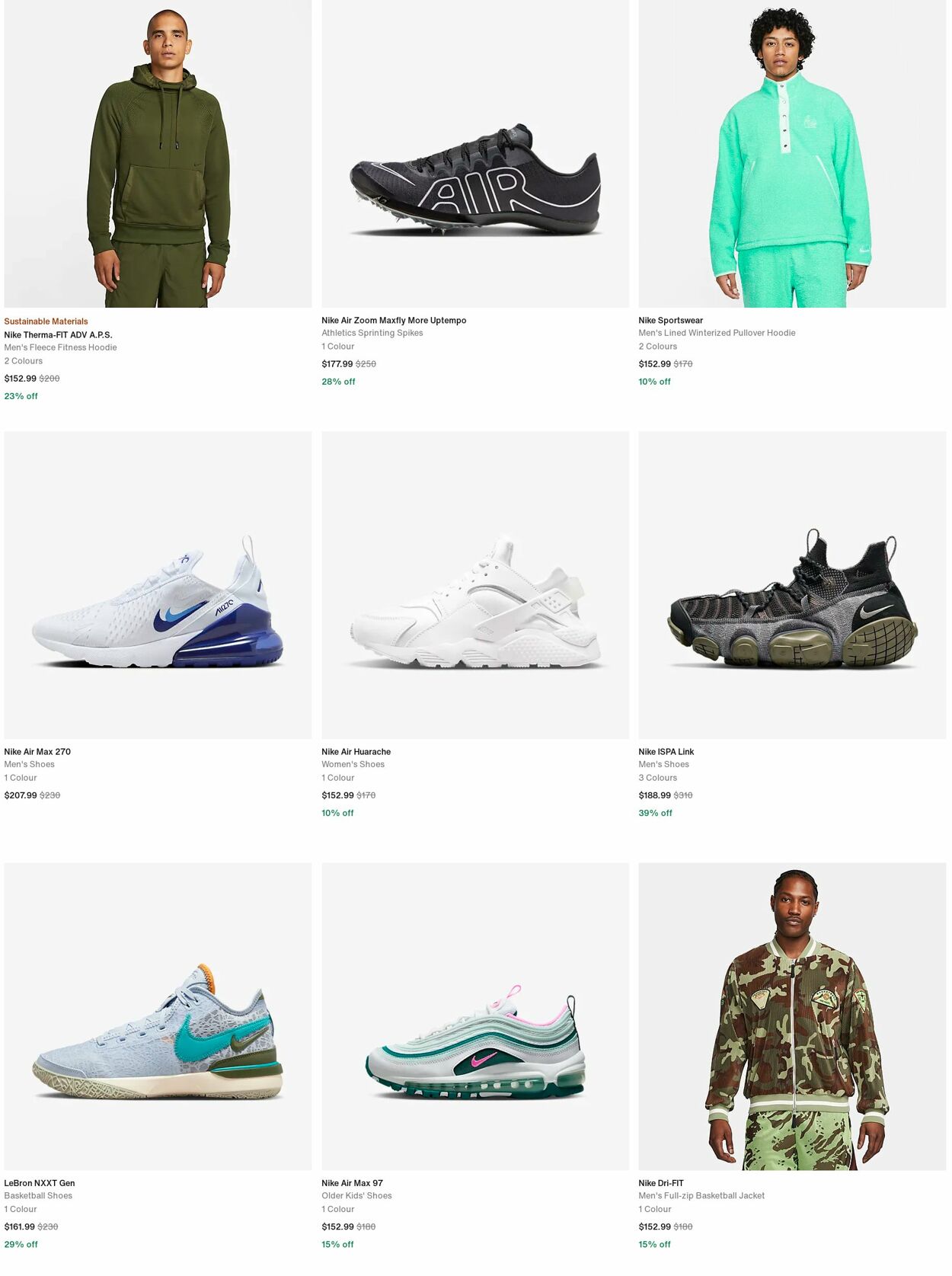 Catalogue Nike 16.10.2023 - 25.10.2023