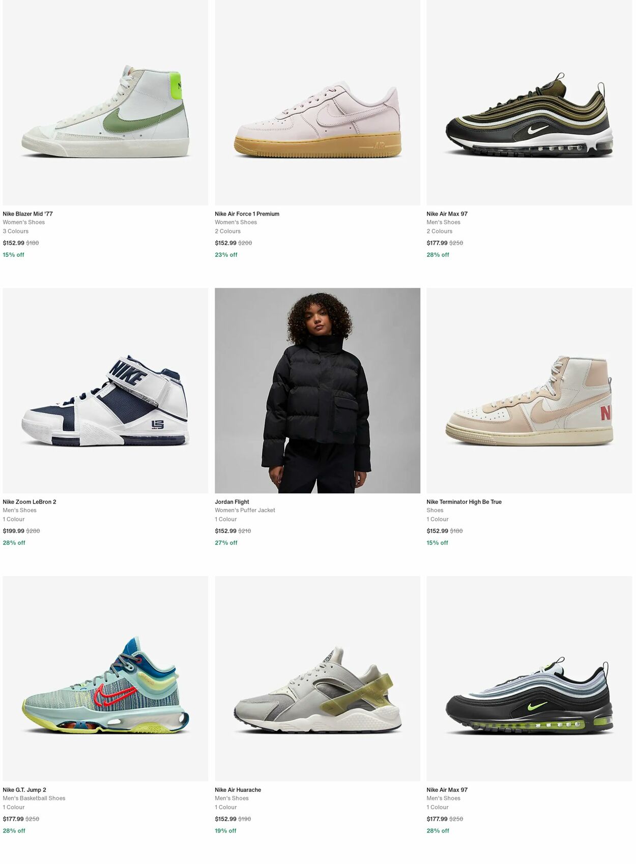 Catalogue Nike 16.10.2023 - 25.10.2023