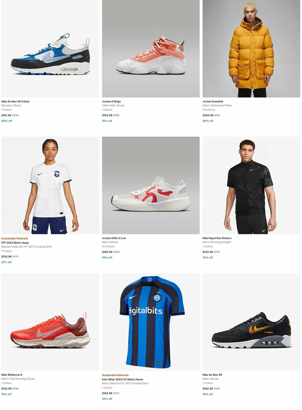 Catalogue Nike 16.10.2023 - 25.10.2023