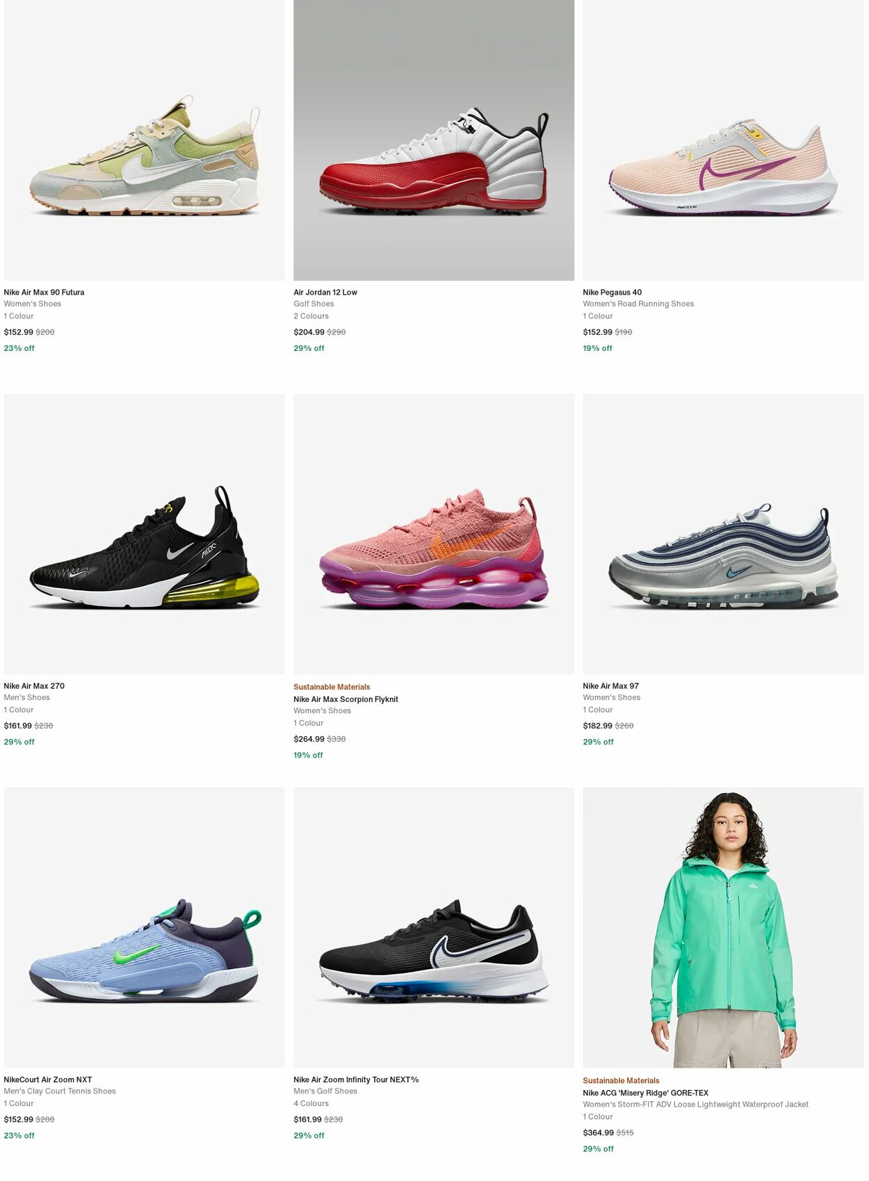 Catalogue Nike 16.10.2023 - 25.10.2023