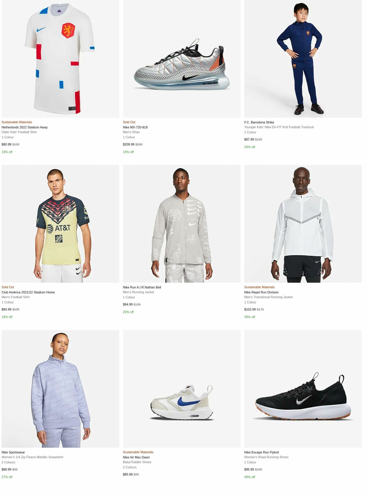 Catalogue Nike 10.10.2022 - 16.10.2022