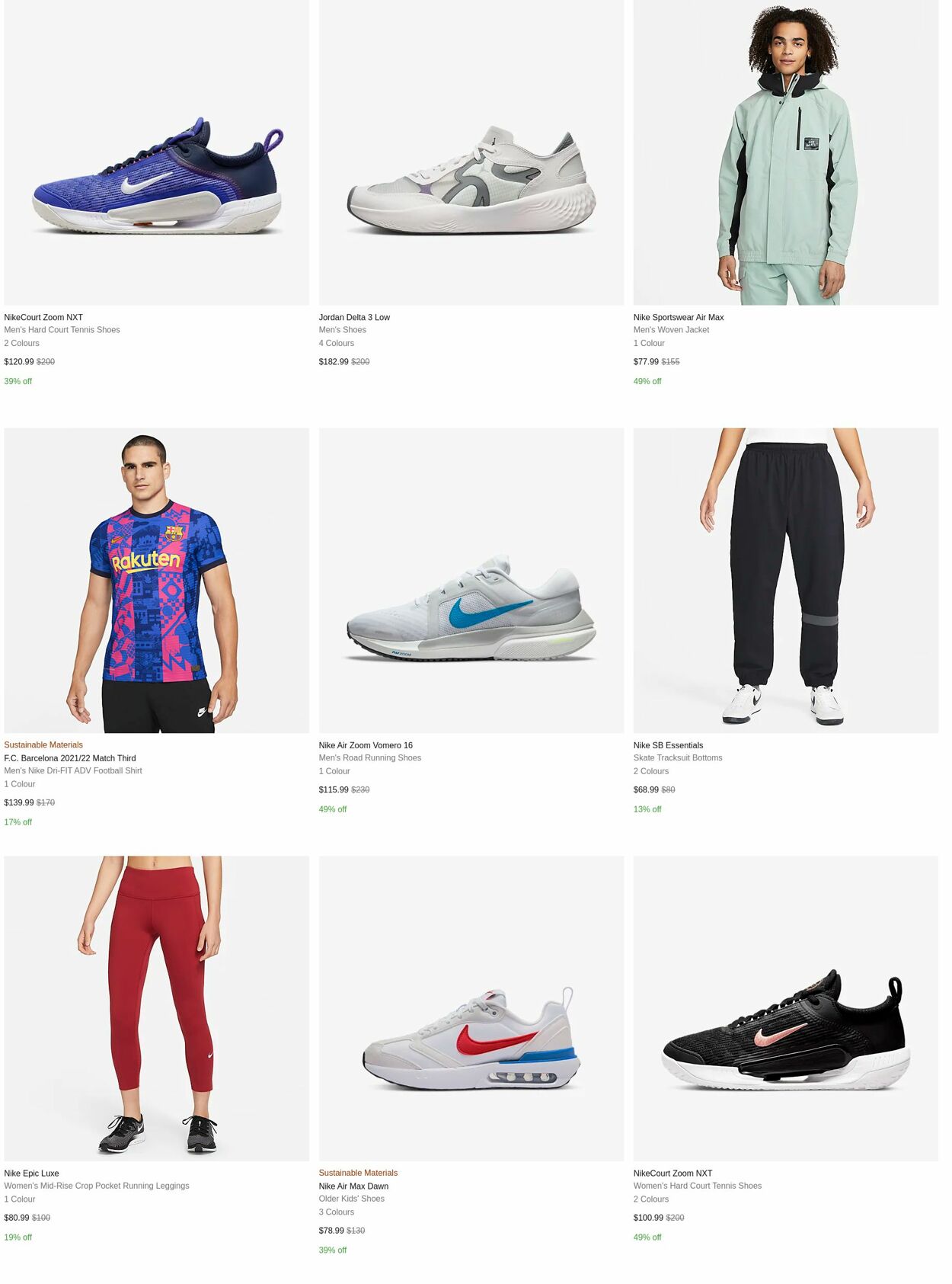 Catalogue Nike 10.10.2022 - 16.10.2022