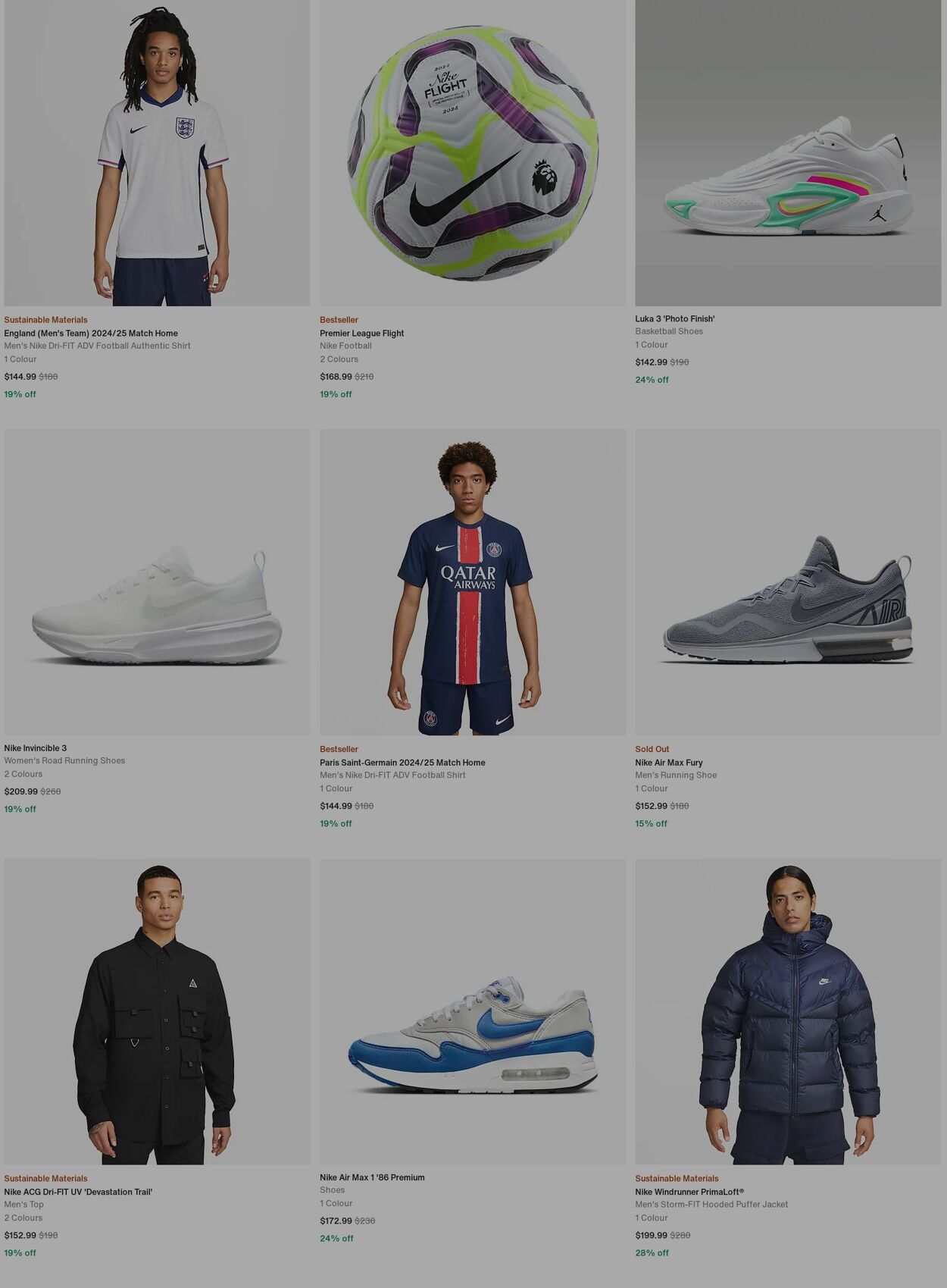 Catalogue Nike 23.12.2024 - 01.01.2025