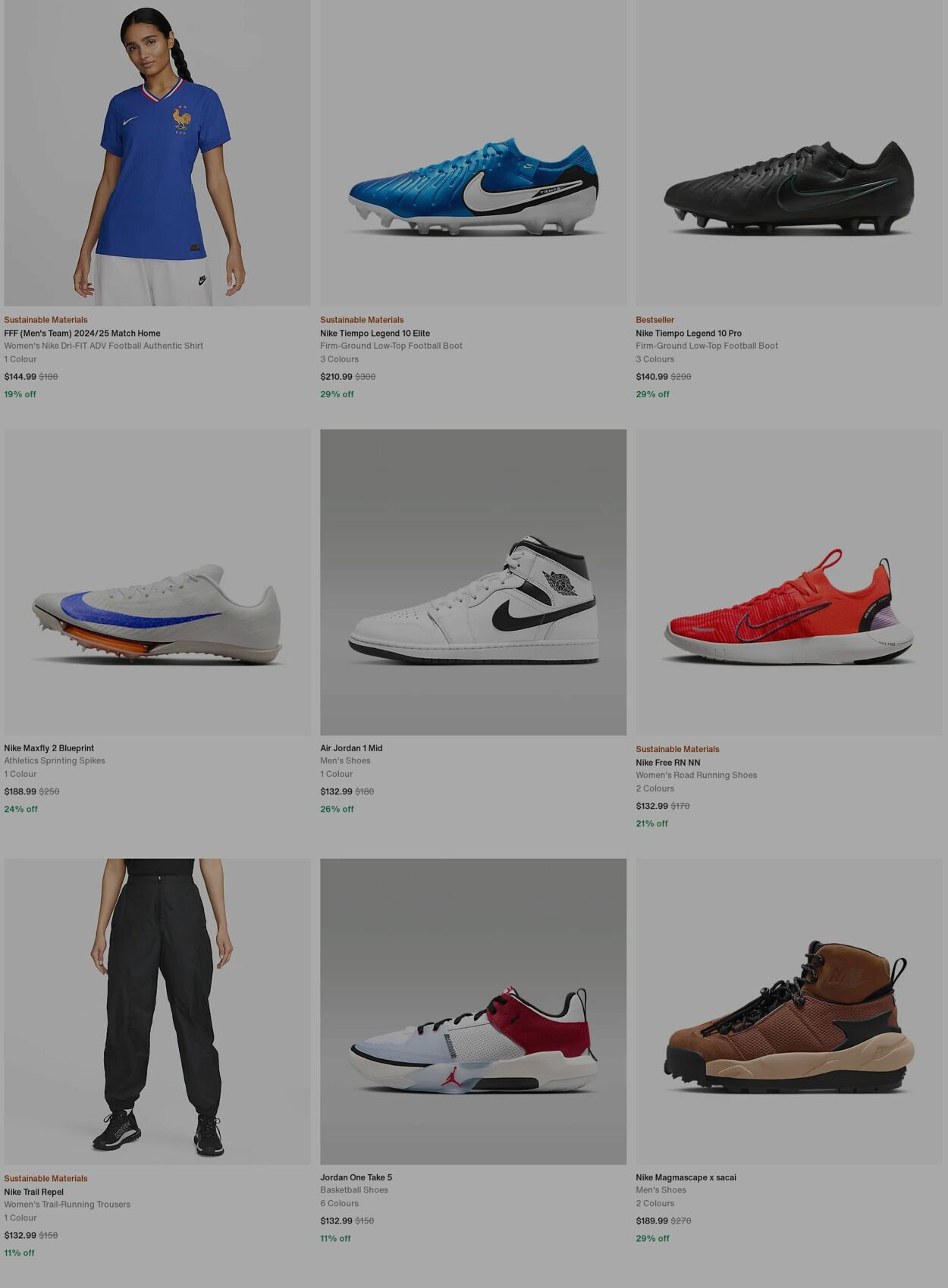 Catalogue Nike 23.12.2024 - 01.01.2025