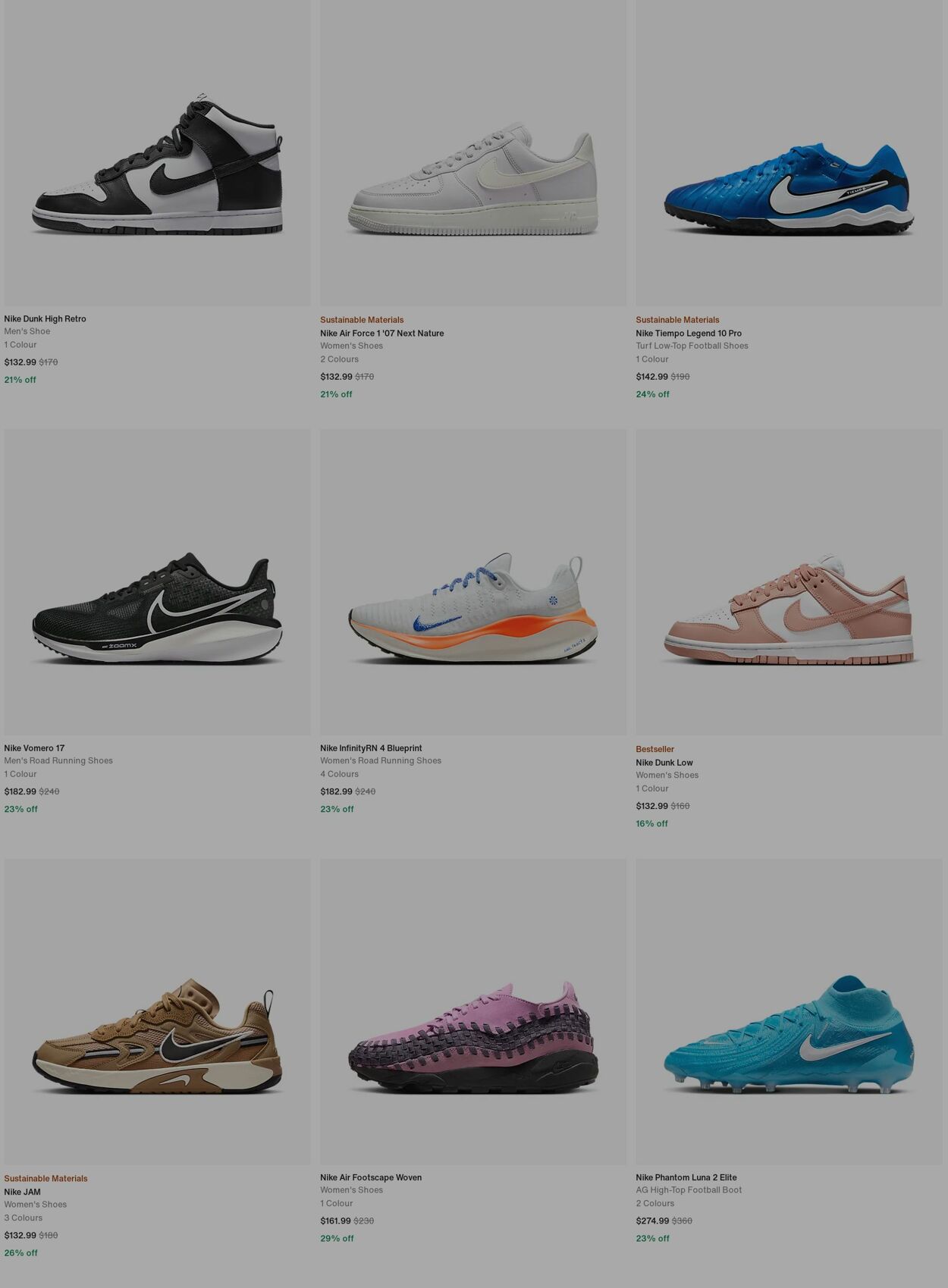 Catalogue Nike 23.12.2024 - 01.01.2025