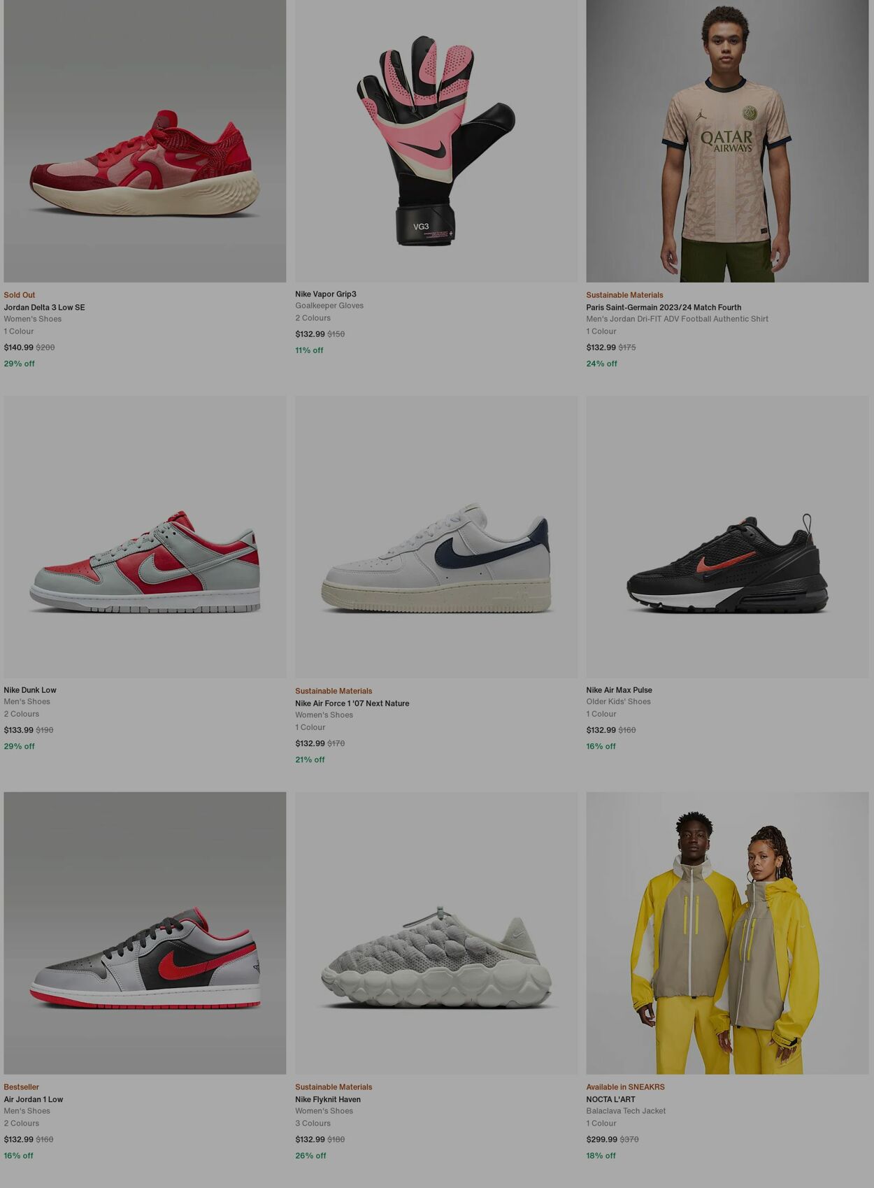 Catalogue Nike 23.12.2024 - 01.01.2025