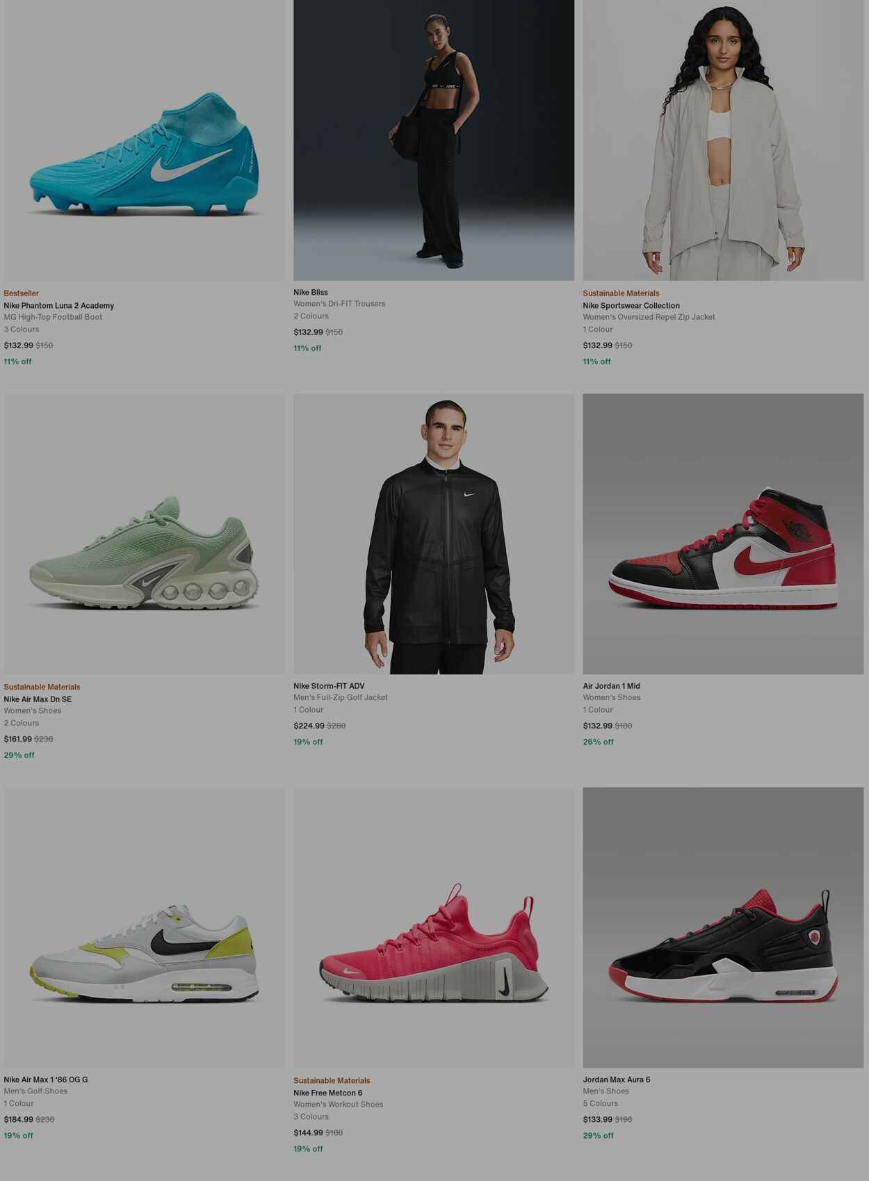 Catalogue Nike 23.12.2024 - 01.01.2025