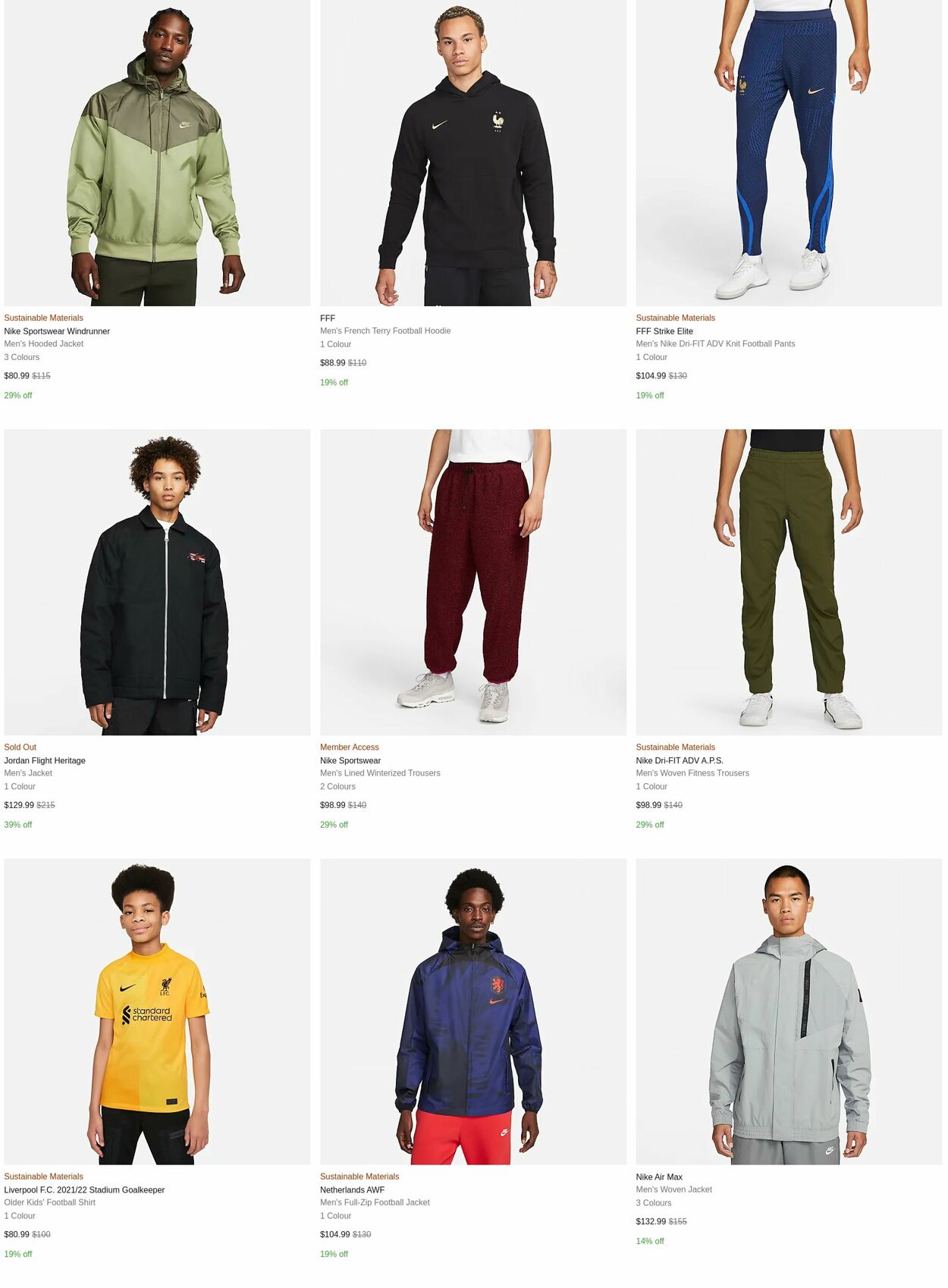 Catalogue Nike 09.01.2023 - 18.01.2023