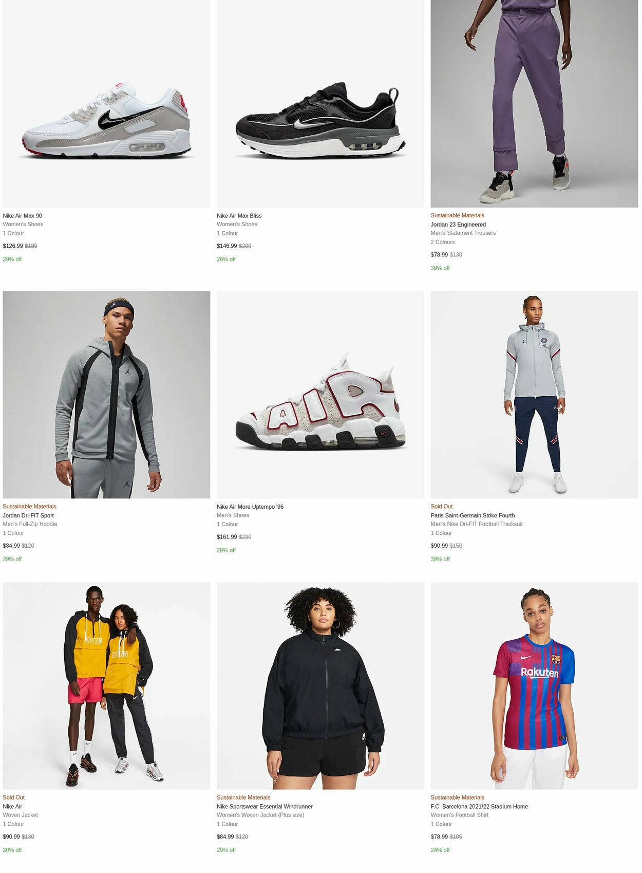 Catalogue Nike 09.01.2023 - 18.01.2023
