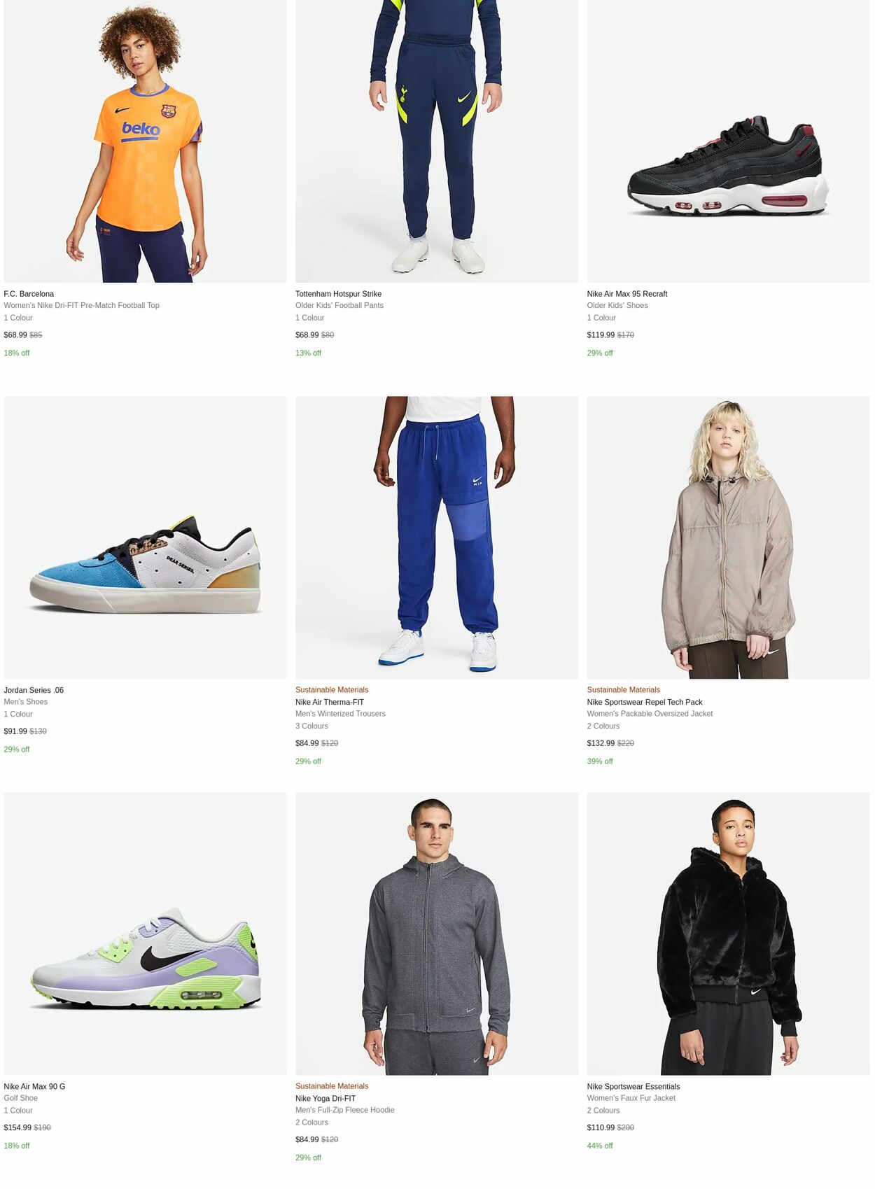 Catalogue Nike 09.01.2023 - 18.01.2023