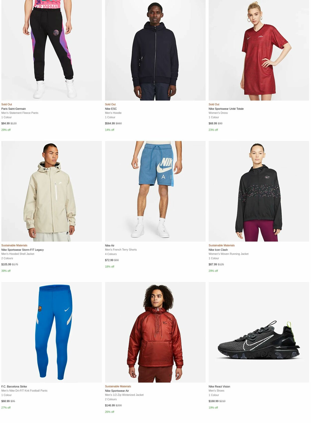 Catalogue Nike 09.01.2023 - 18.01.2023