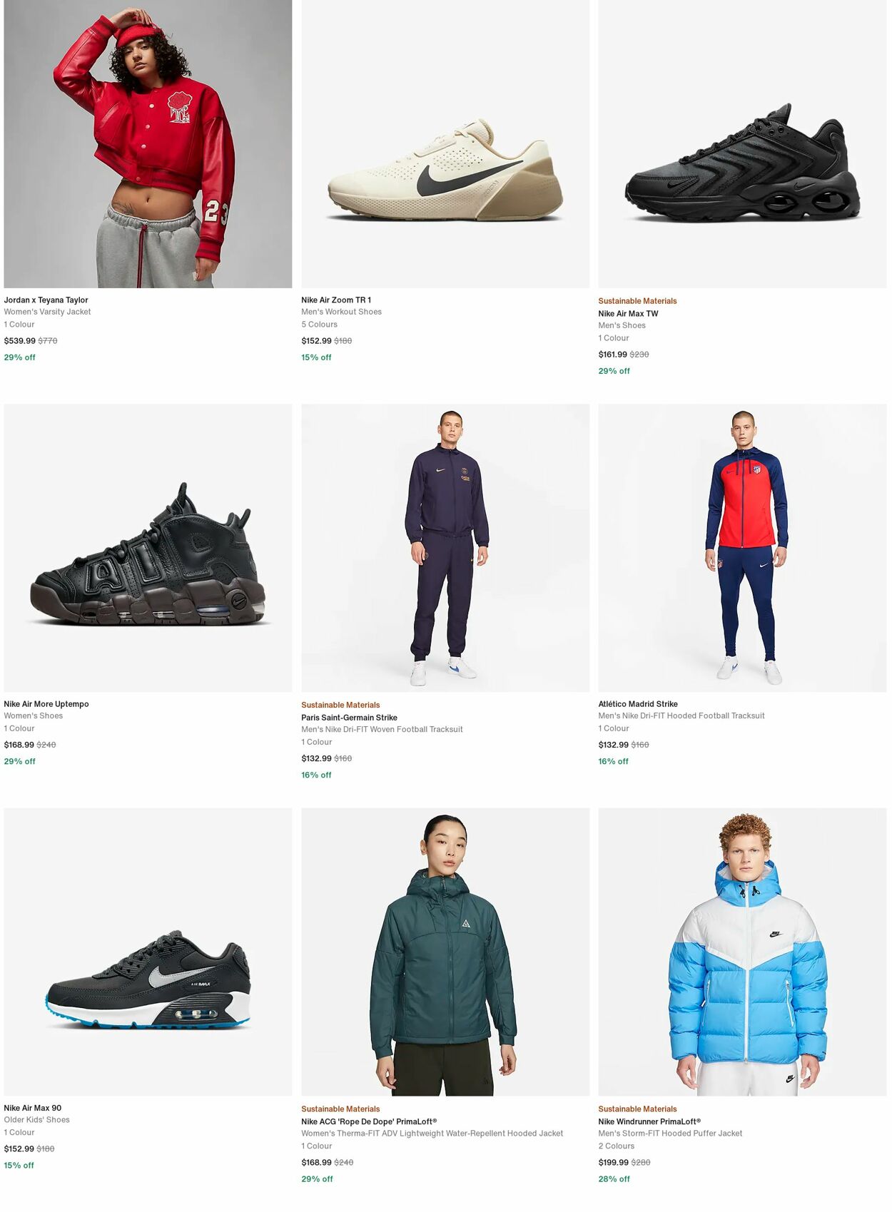 Catalogue Nike 18.03.2024 - 31.03.2024