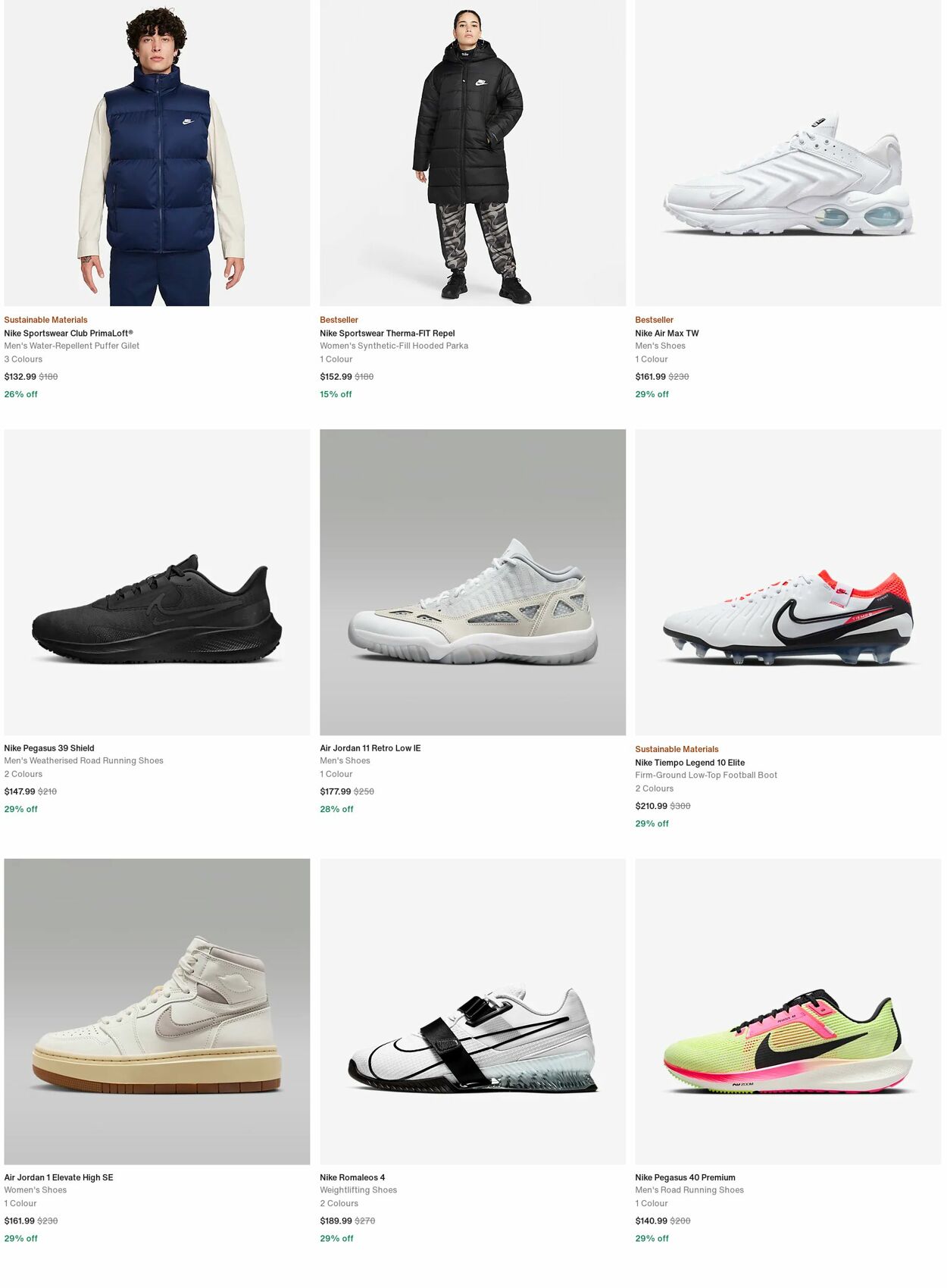 Catalogue Nike 18.03.2024 - 31.03.2024