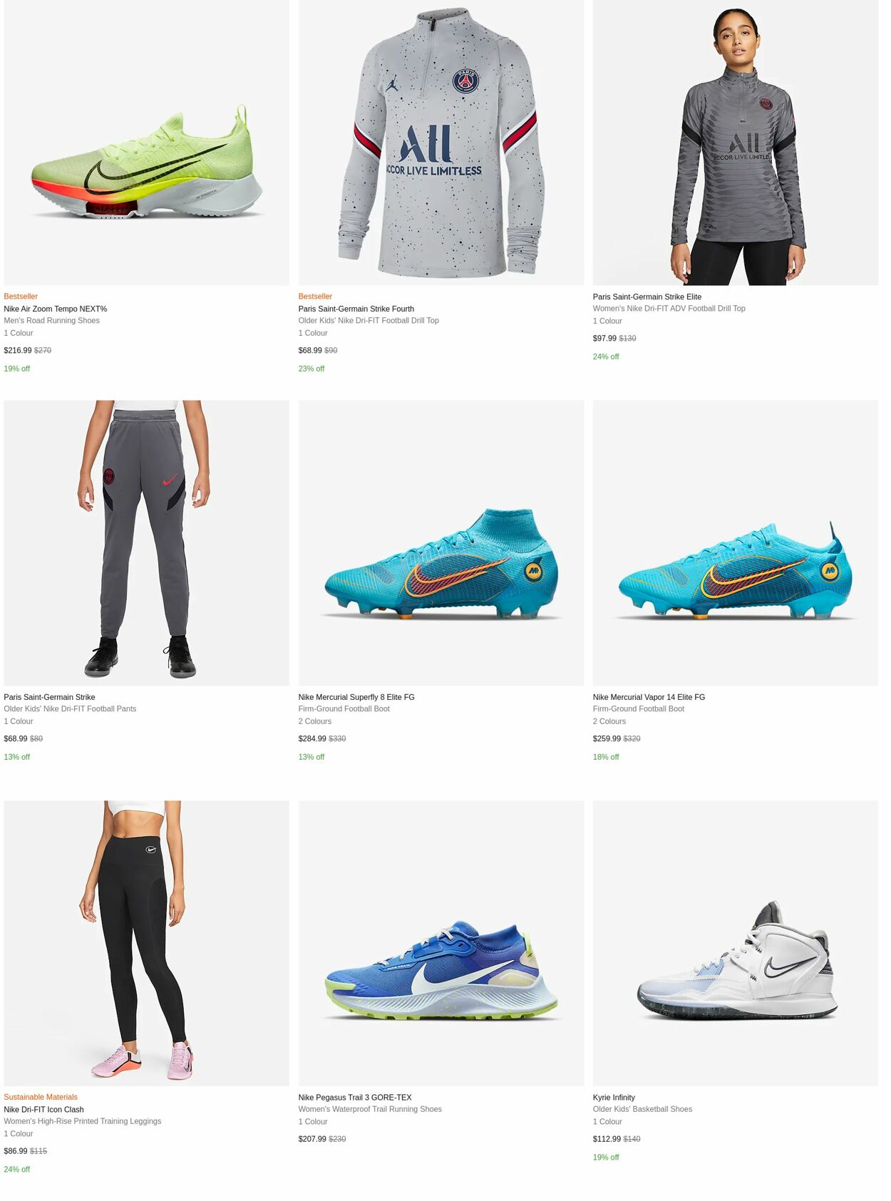 Catalogue Nike 25.07.2022 - 07.08.2022