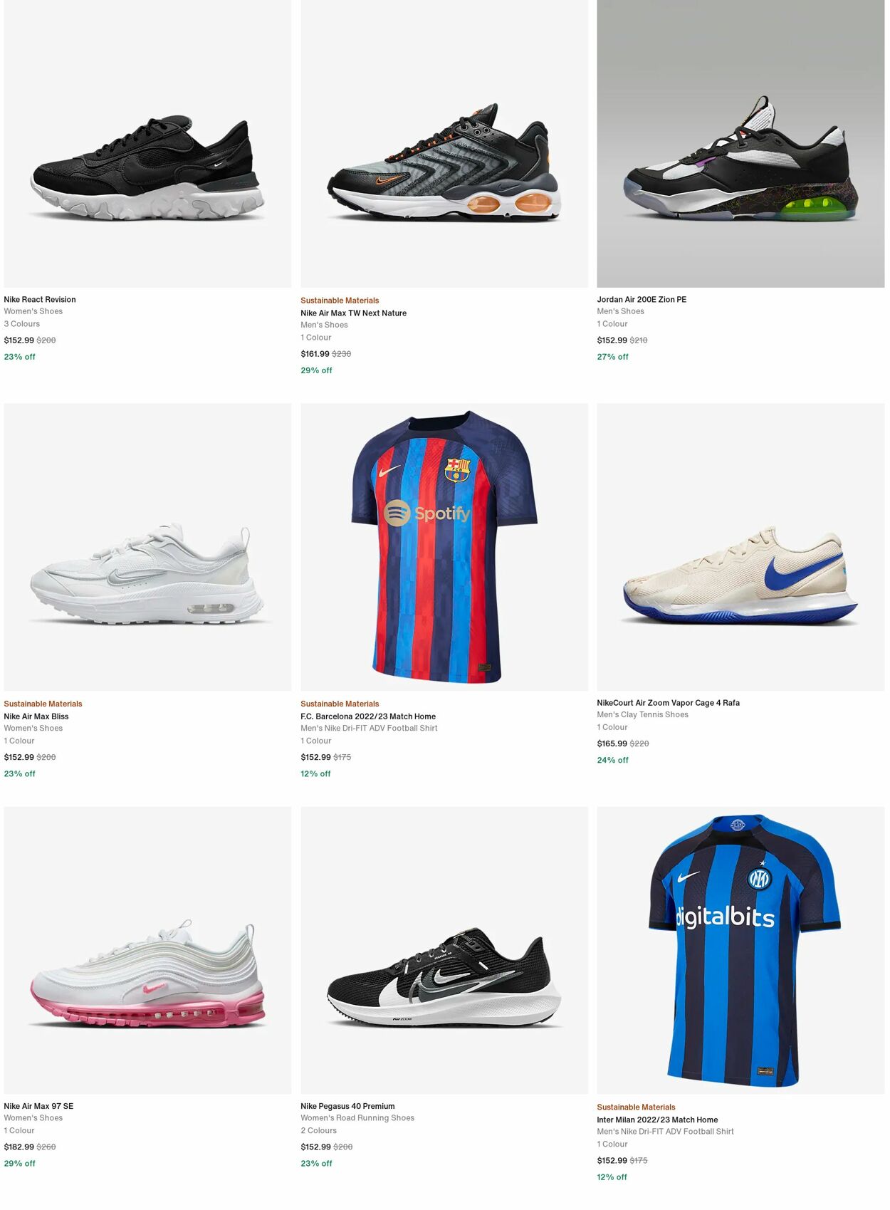 Catalogue Nike 30.10.2023 - 08.11.2023