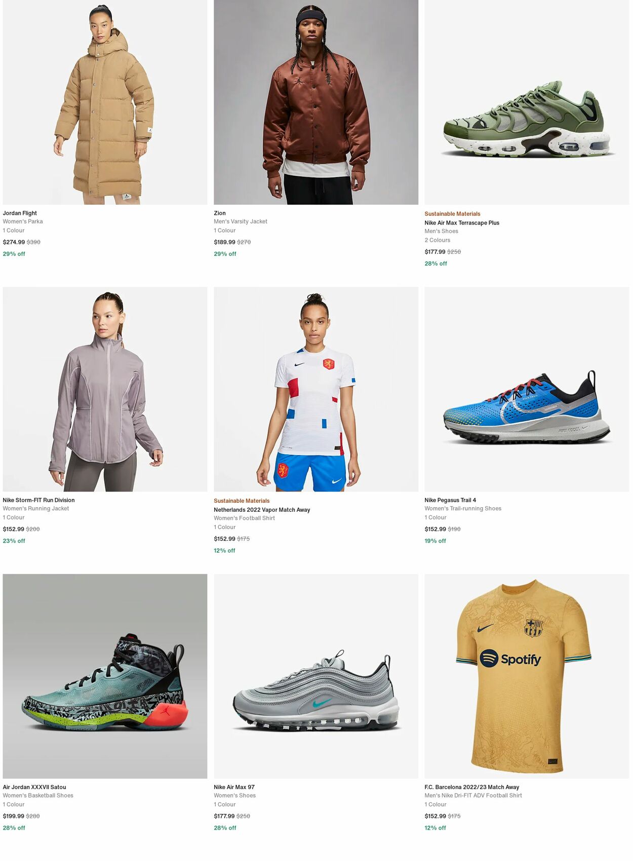 Catalogue Nike 30.10.2023 - 08.11.2023