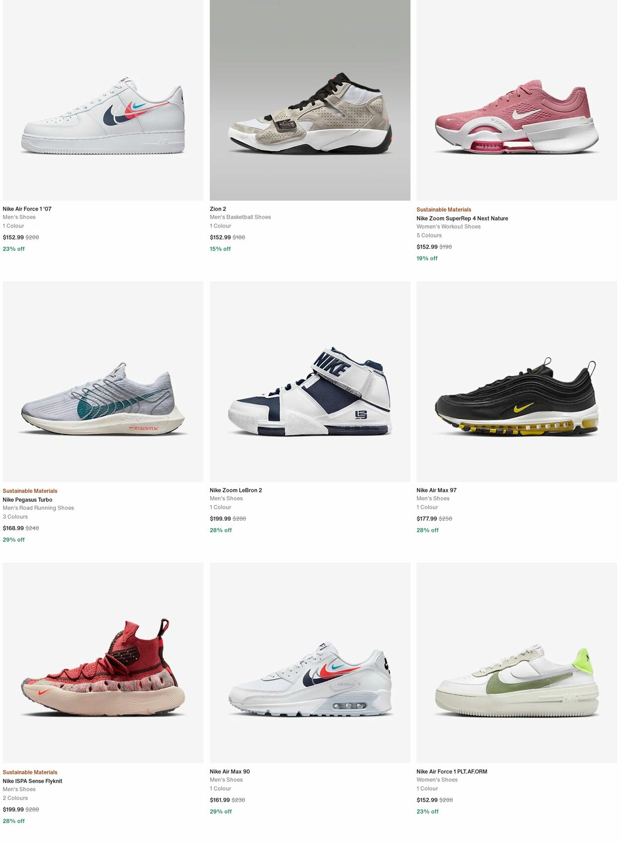 Catalogue Nike 30.10.2023 - 08.11.2023