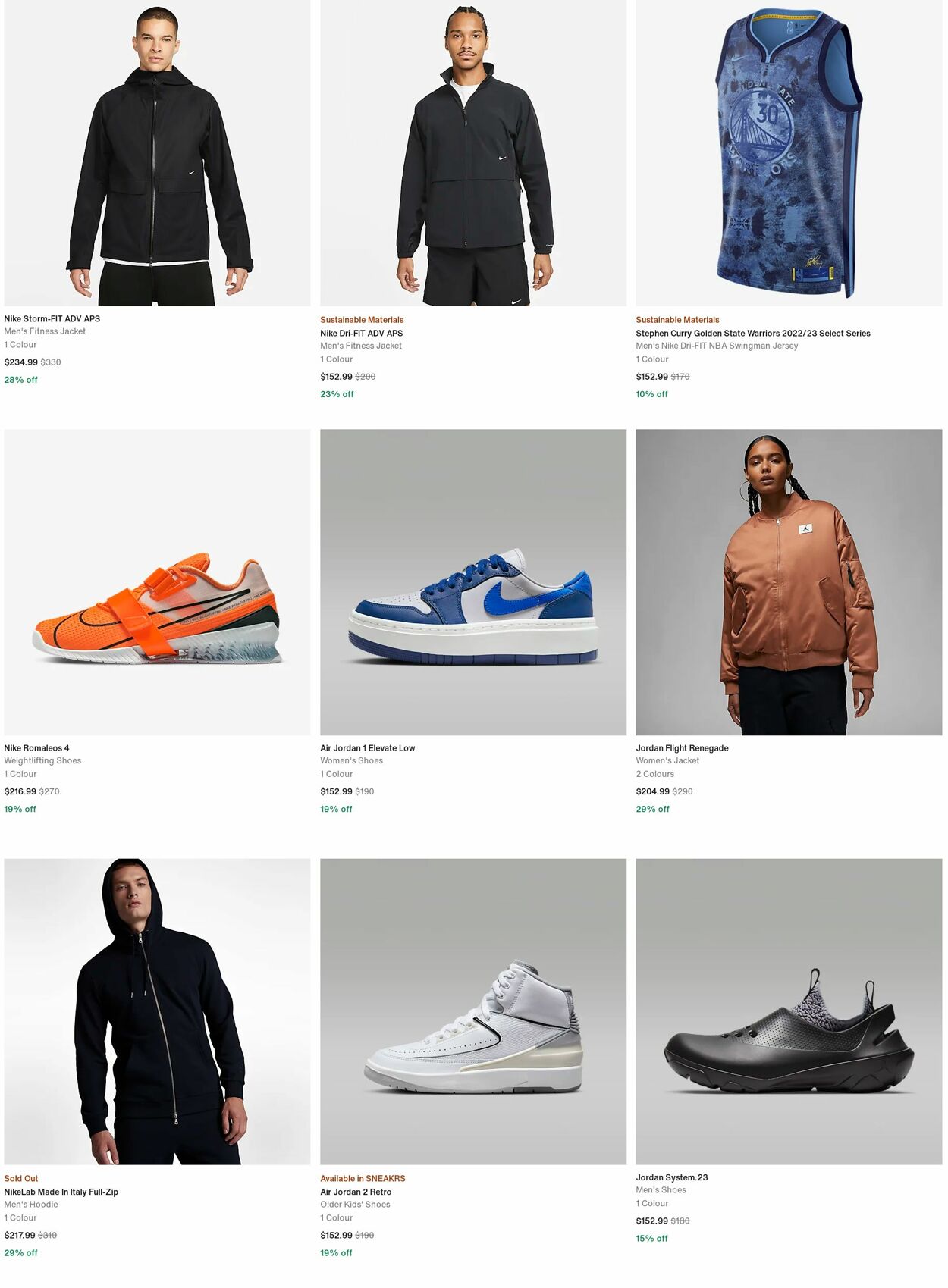 Catalogue Nike 30.10.2023 - 08.11.2023