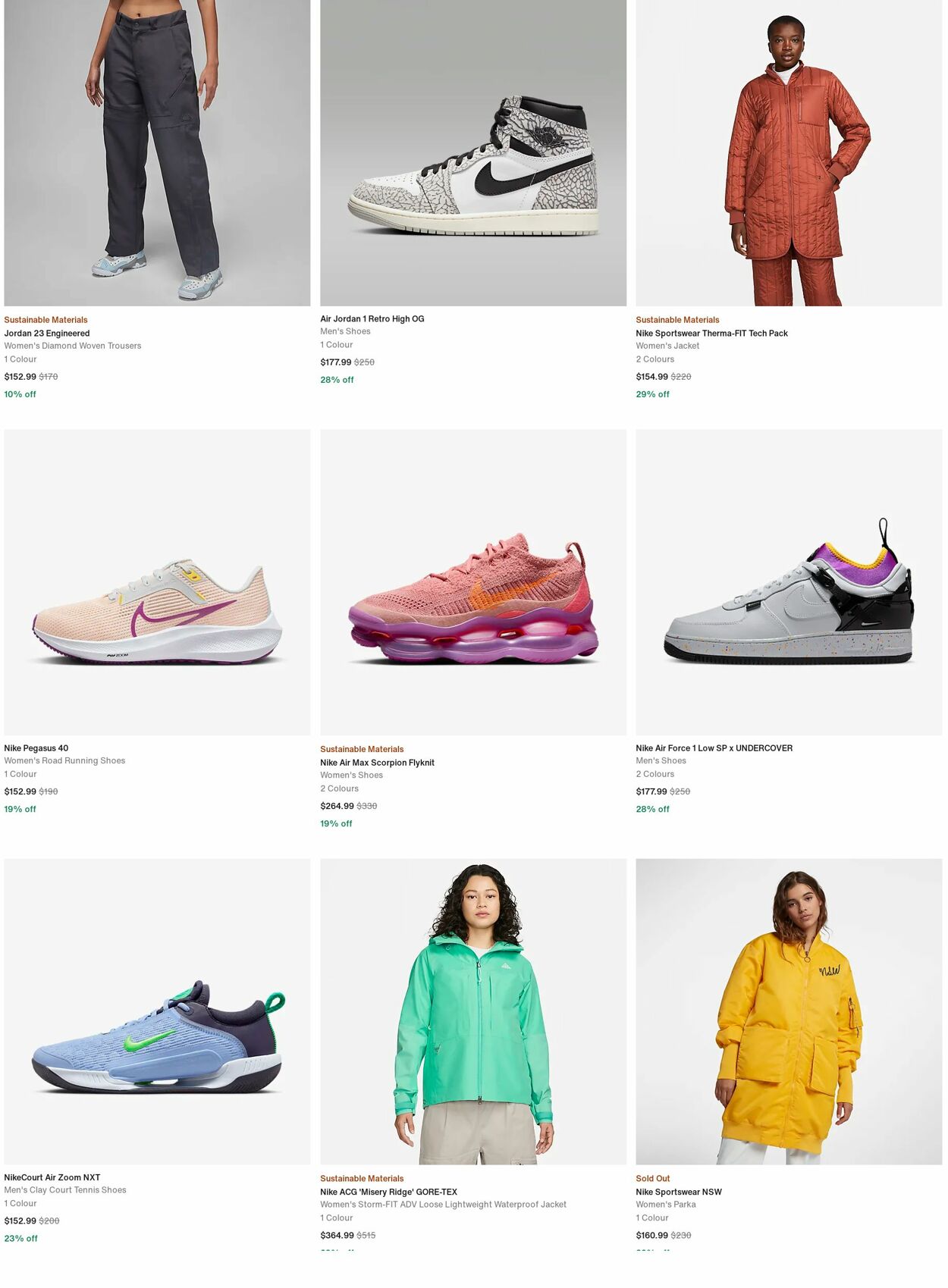 Catalogue Nike 30.10.2023 - 08.11.2023