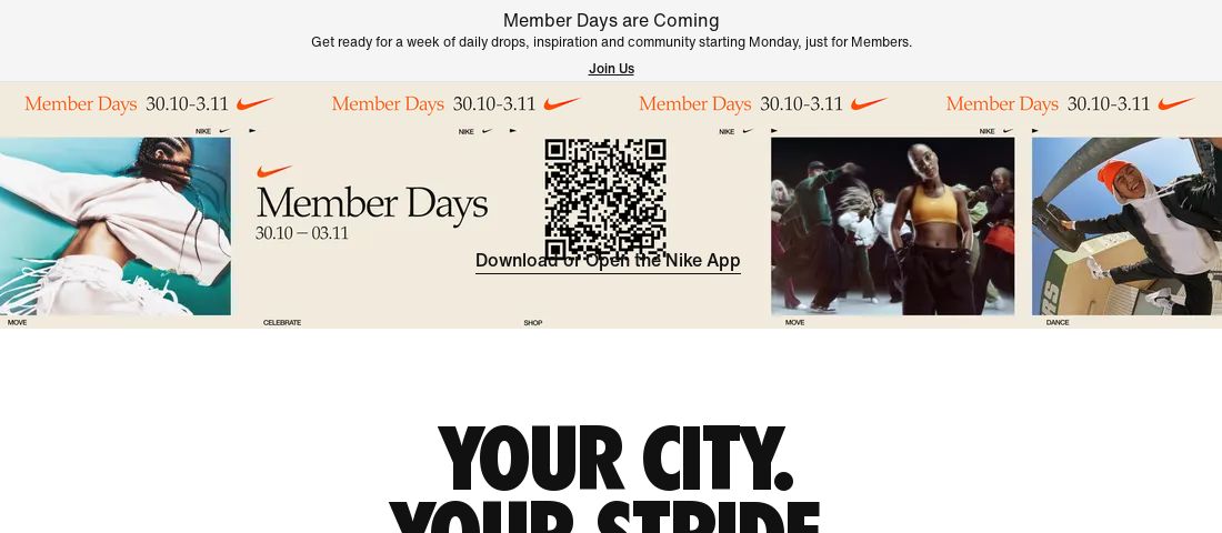 Catalogue Nike 30.10.2023 - 08.11.2023