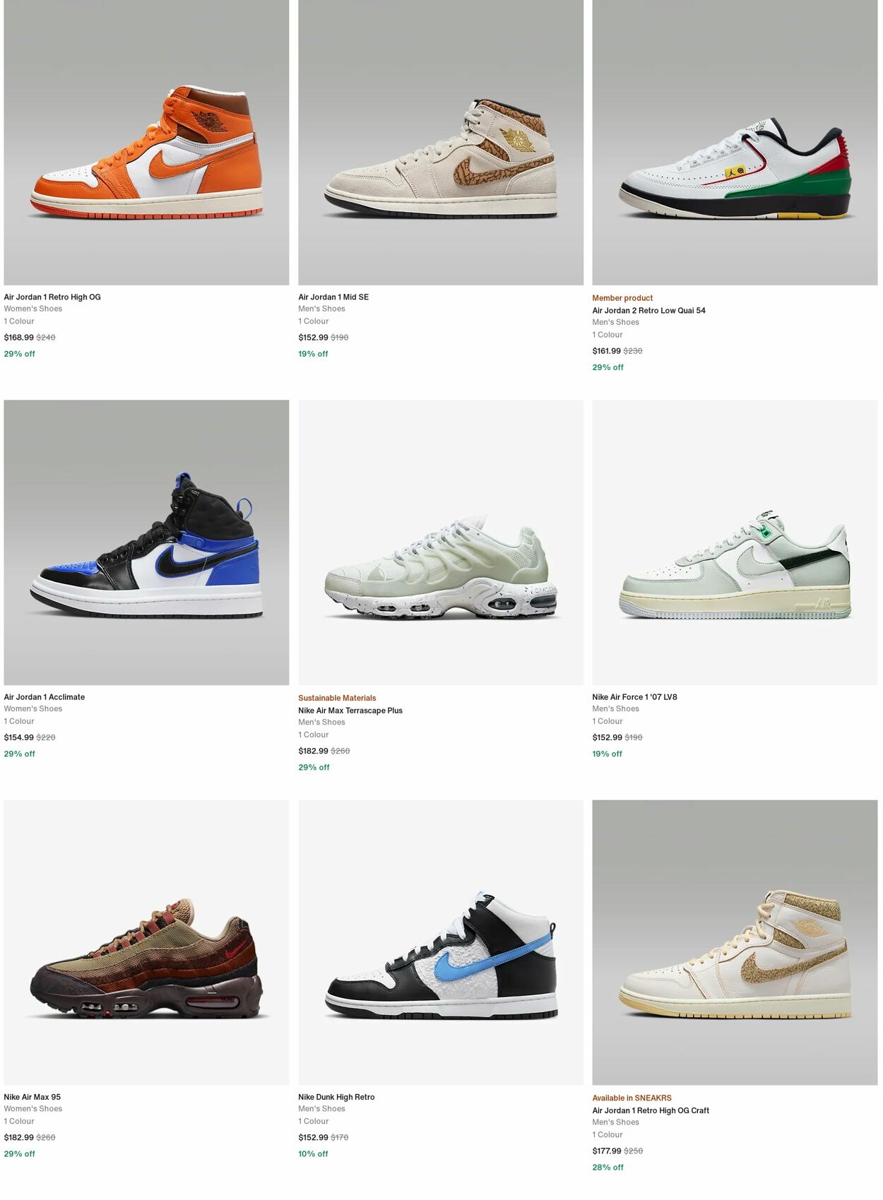 Catalogue Nike 30.10.2023 - 08.11.2023