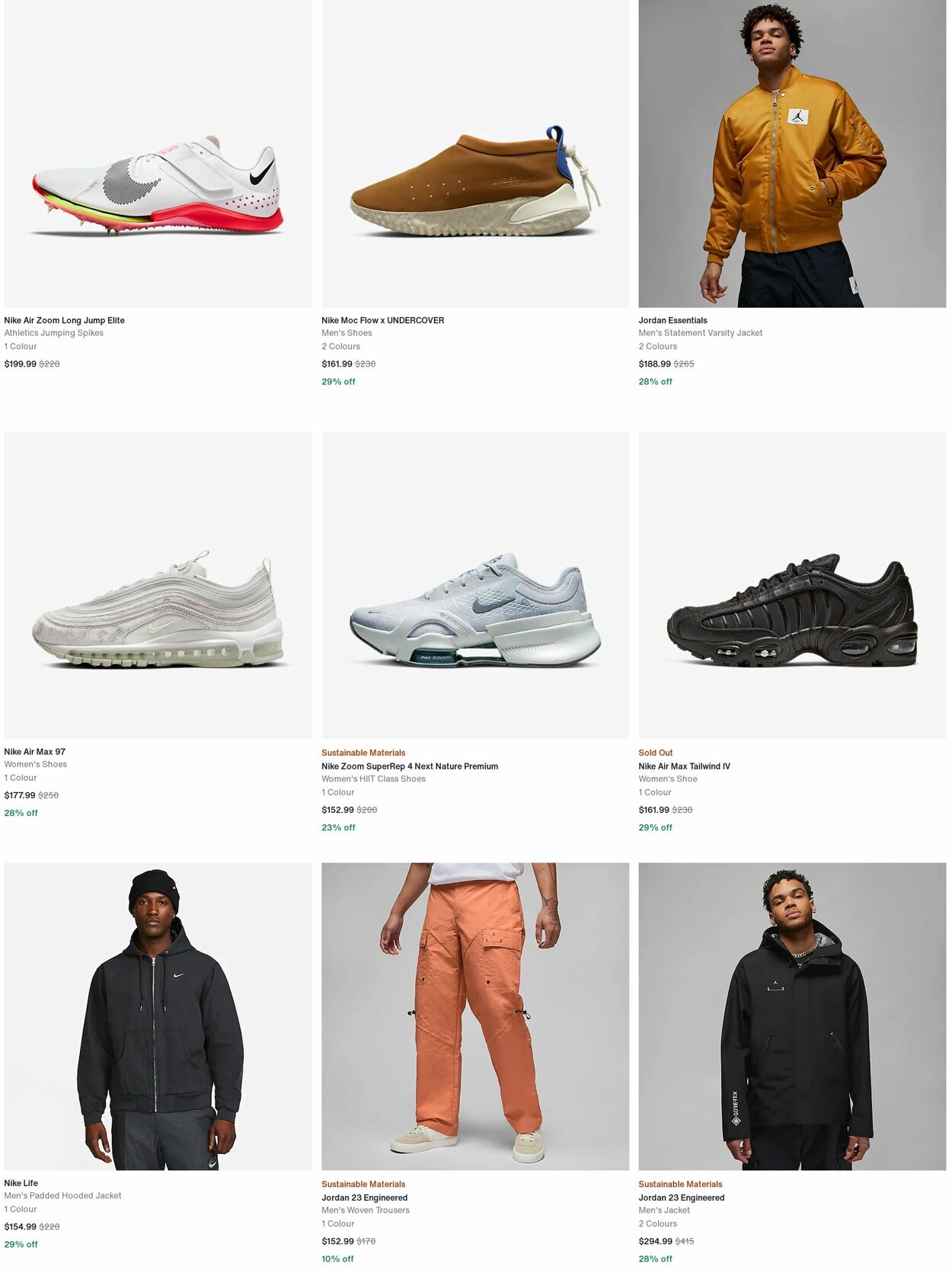 Catalogue Nike 30.10.2023 - 08.11.2023