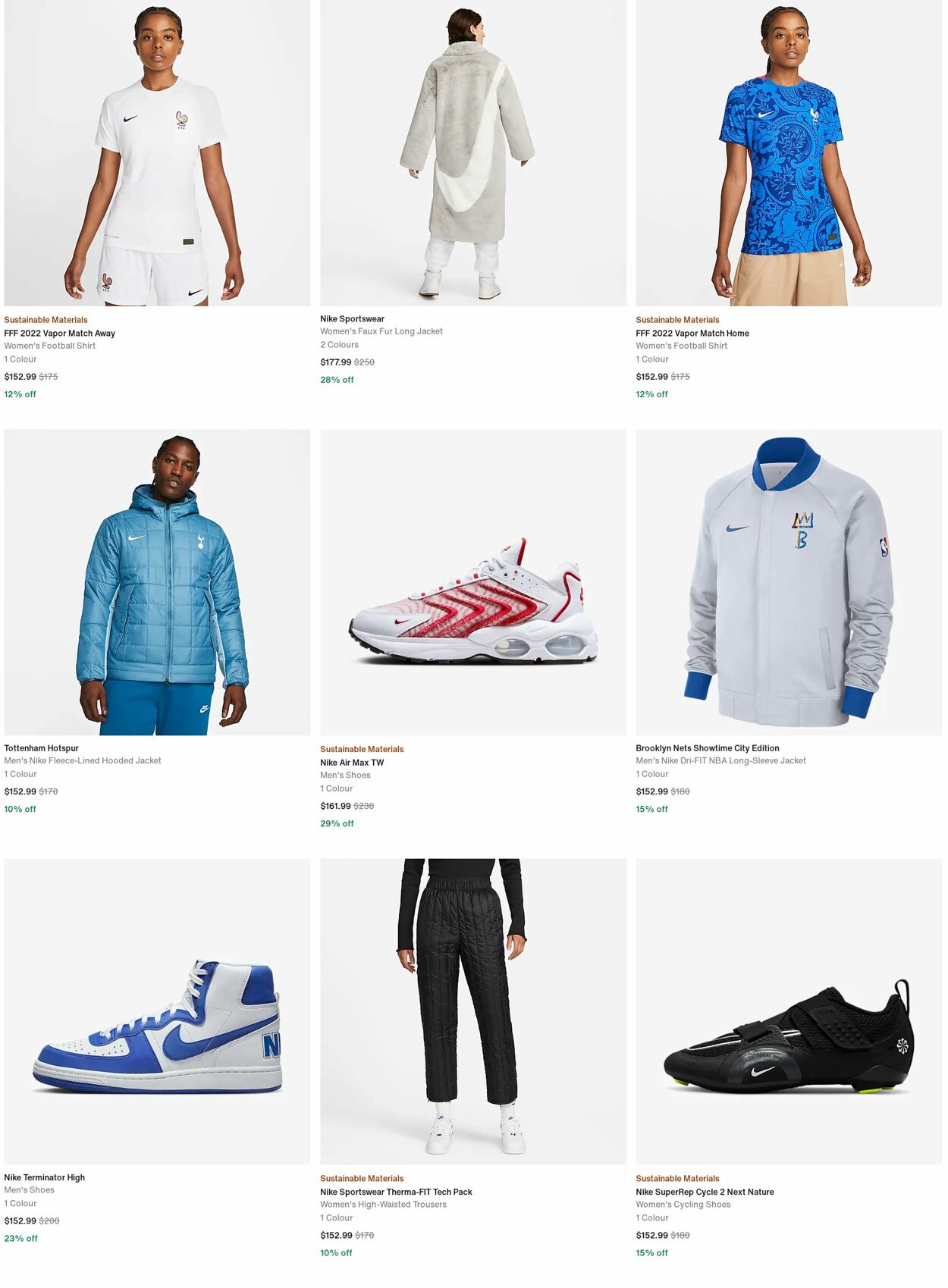 Catalogue Nike 30.10.2023 - 08.11.2023