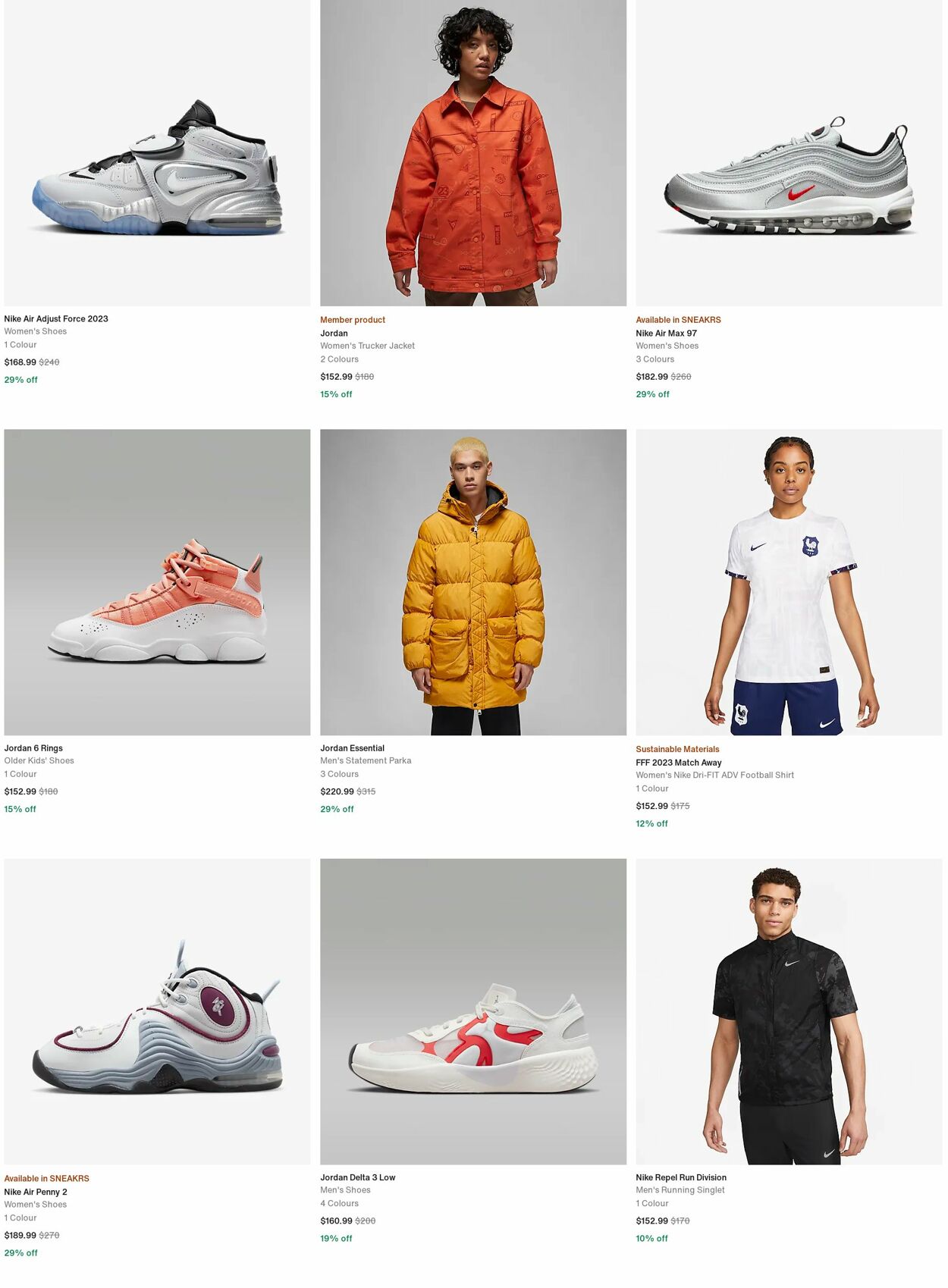 Catalogue Nike 30.10.2023 - 08.11.2023