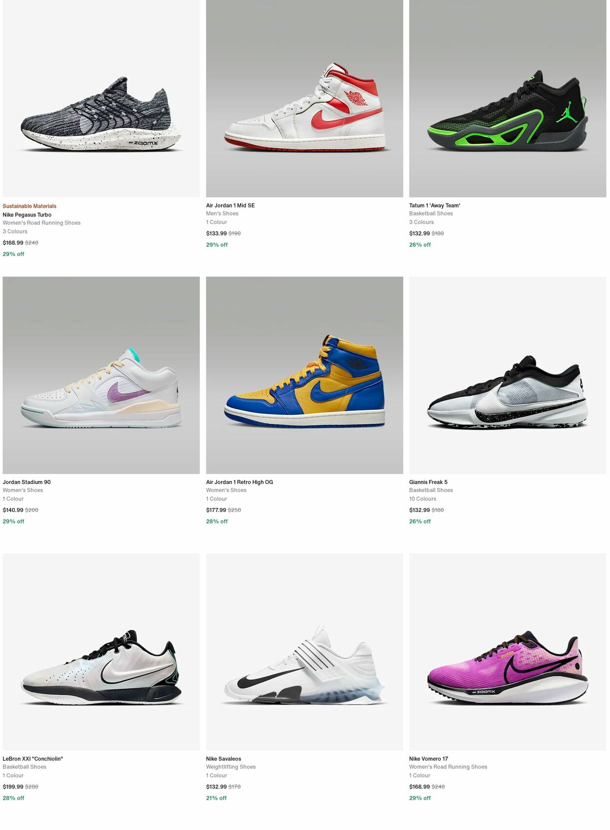 Catalogue Nike 01.04.2024 - 10.04.2024