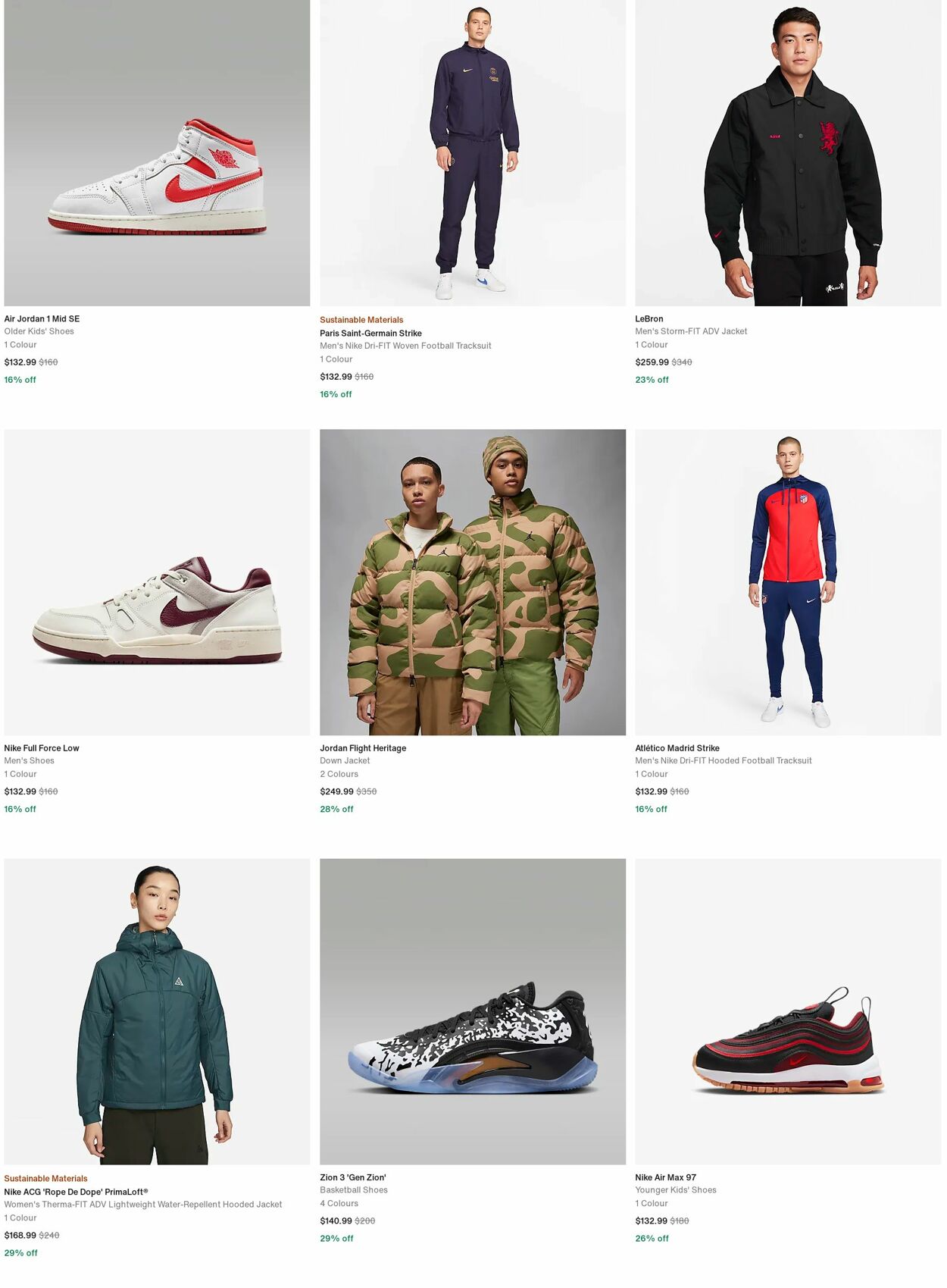 Catalogue Nike 08.04.2024 - 17.04.2024