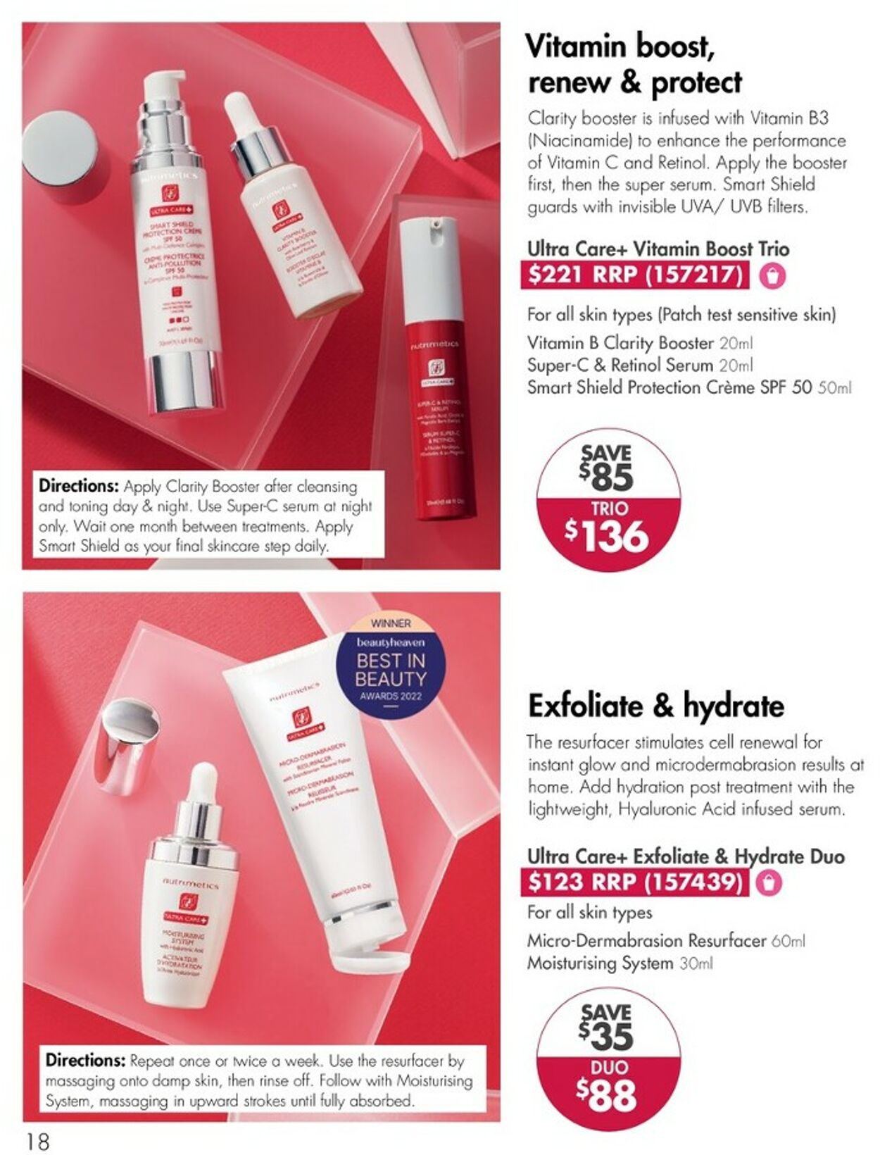 Catalogue Nutrimetics 01.04.2023 - 30.06.2023