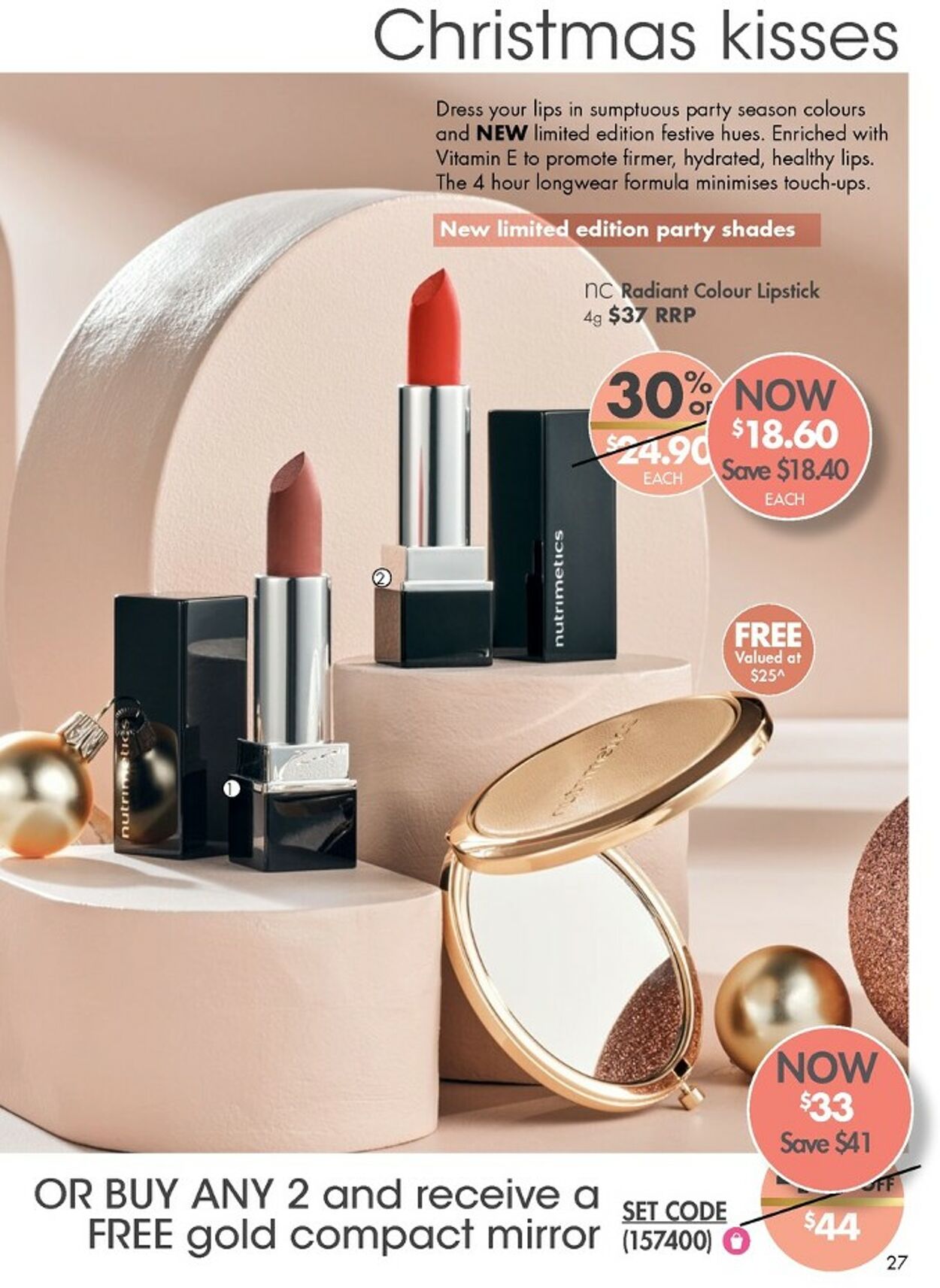 Catalogue Nutrimetics 22.12.2022 - 31.12.2022