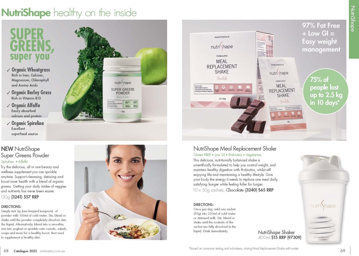 Catalogue Nutrimetics 01.01.2022 - 31.12.2022