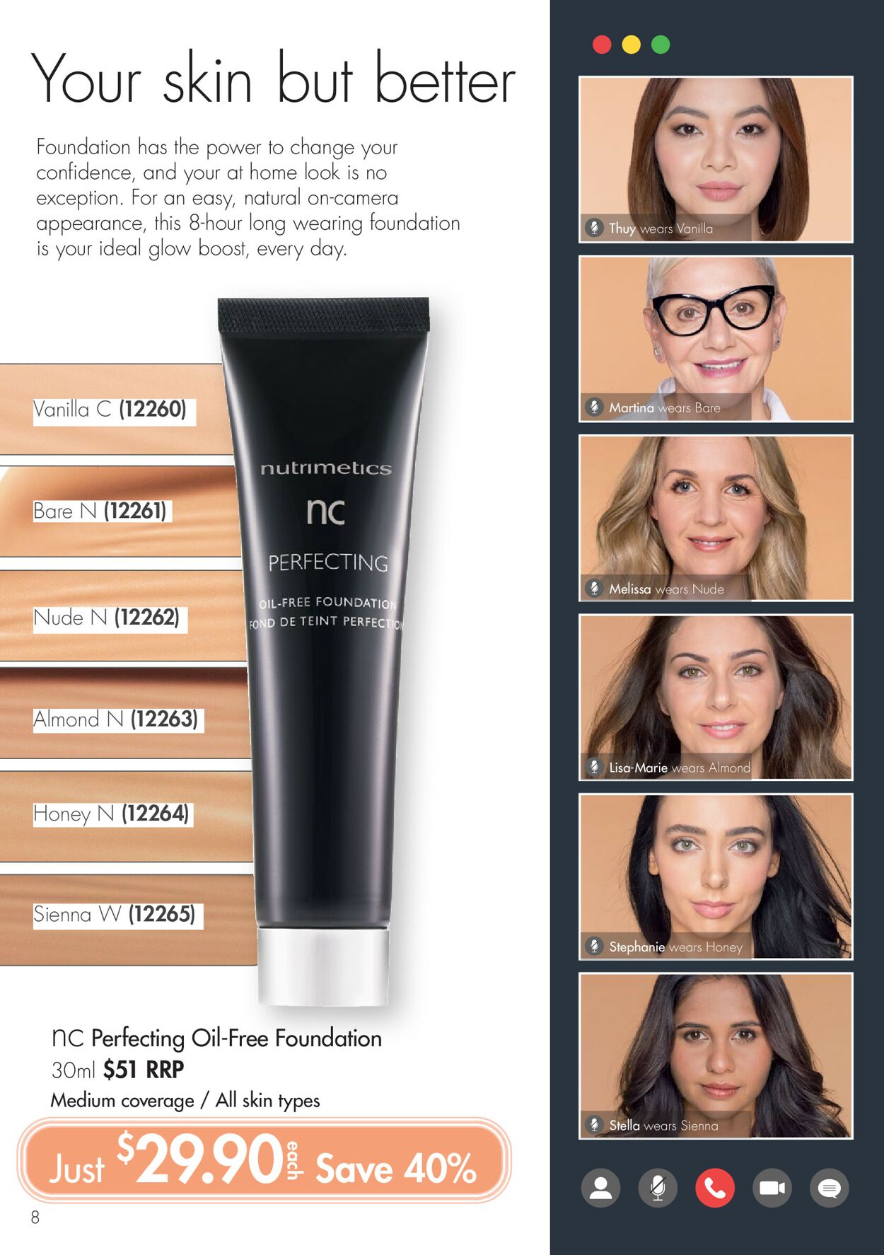 Catalogue Nutrimetics 16.04.2021 - 31.05.2021