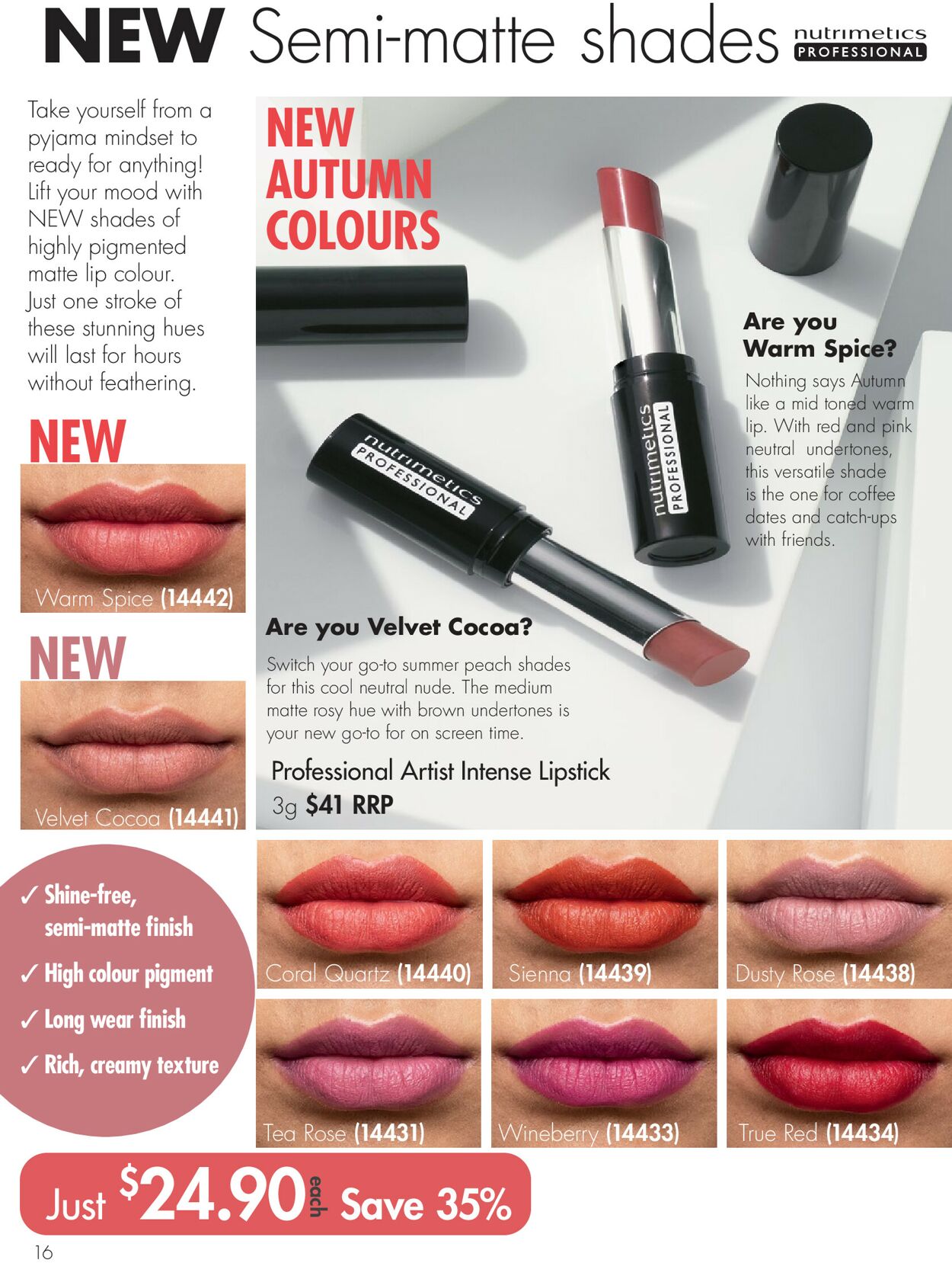 Catalogue Nutrimetics 16.04.2021 - 31.05.2021