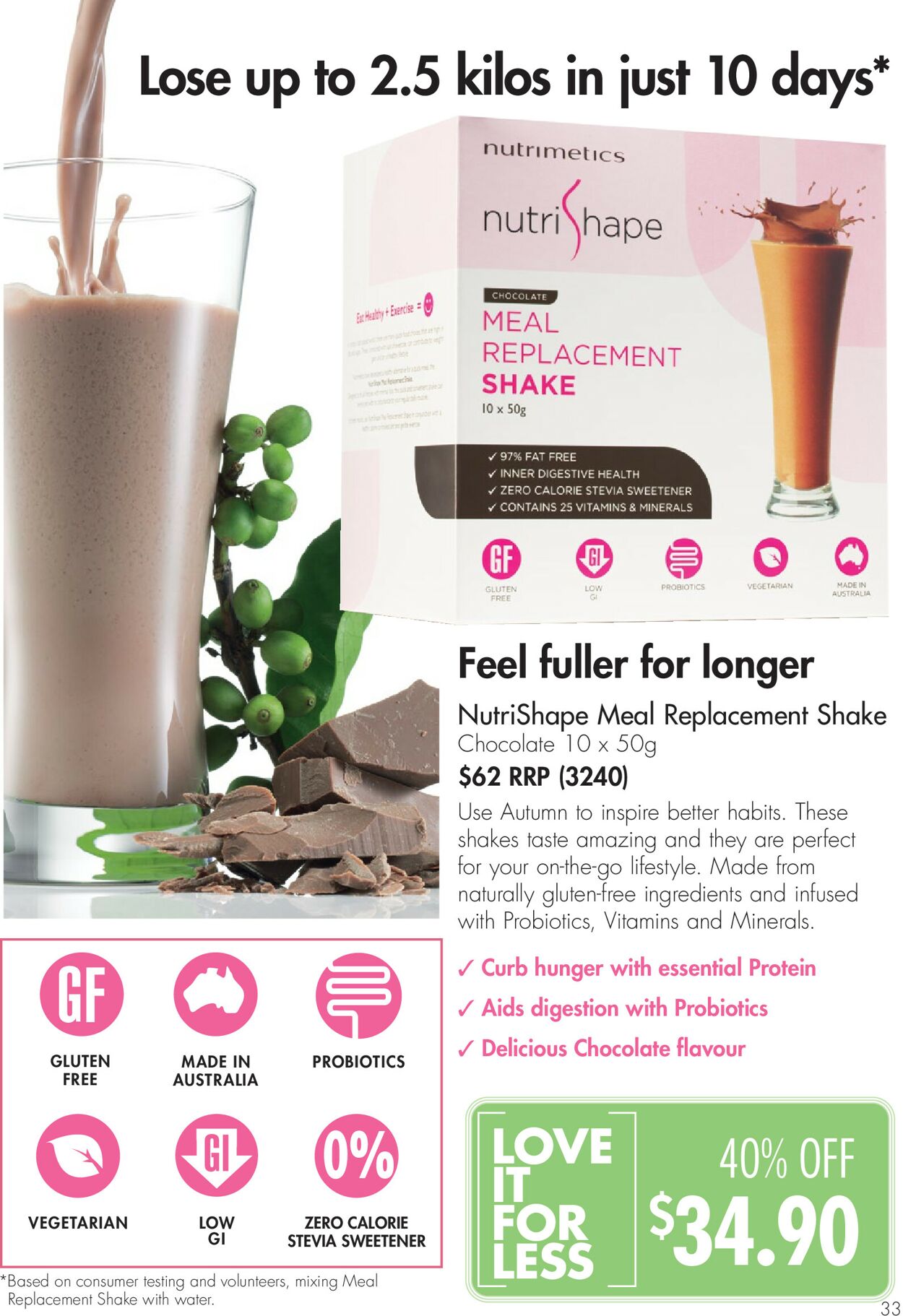 Catalogue Nutrimetics 16.04.2021 - 31.05.2021