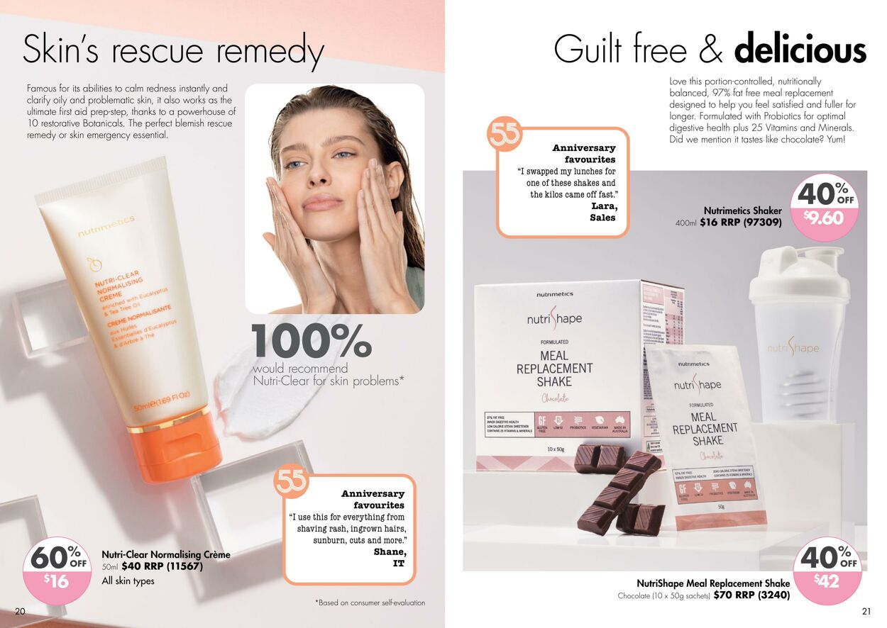 Catalogue Nutrimetics 01.10.2023 - 31.10.2023