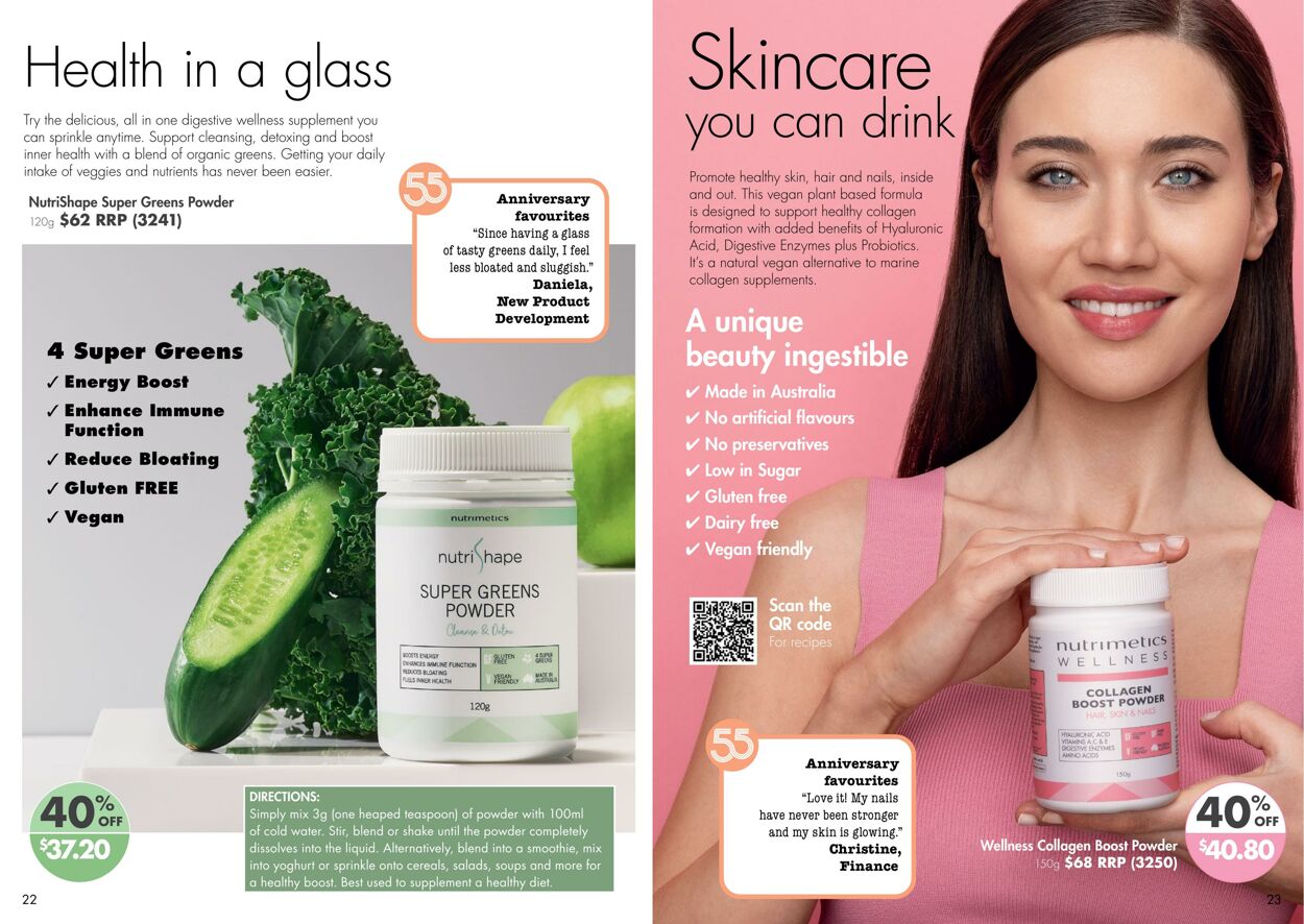 Catalogue Nutrimetics 01.10.2023 - 31.10.2023