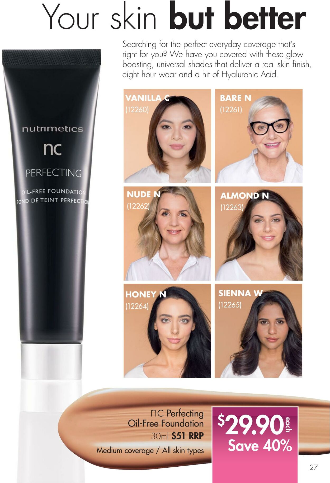 Catalogue Nutrimetics 16.08.2021 - 30.09.2021