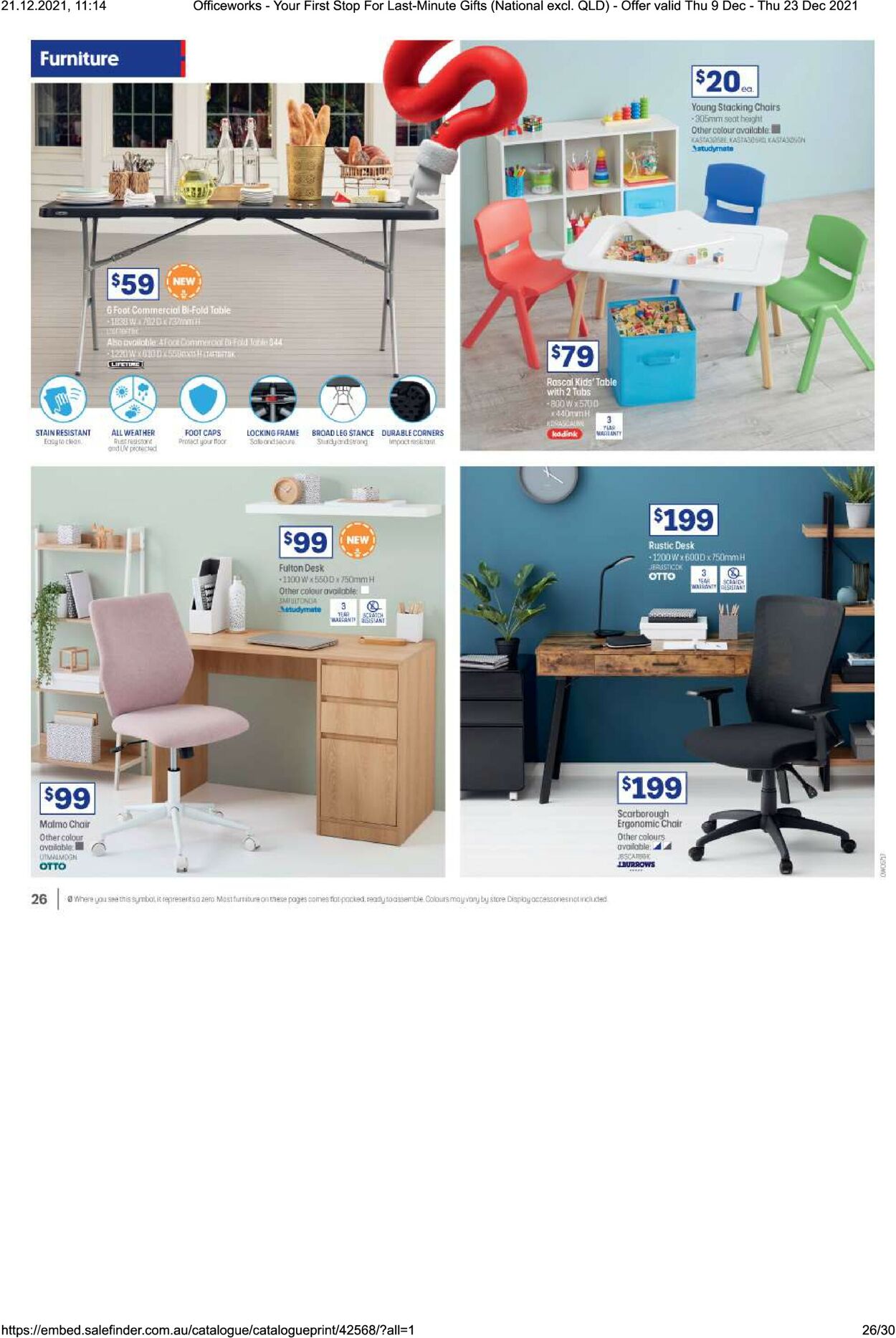 Catalogue Officeworks 09.12.2021 - 24.12.2021