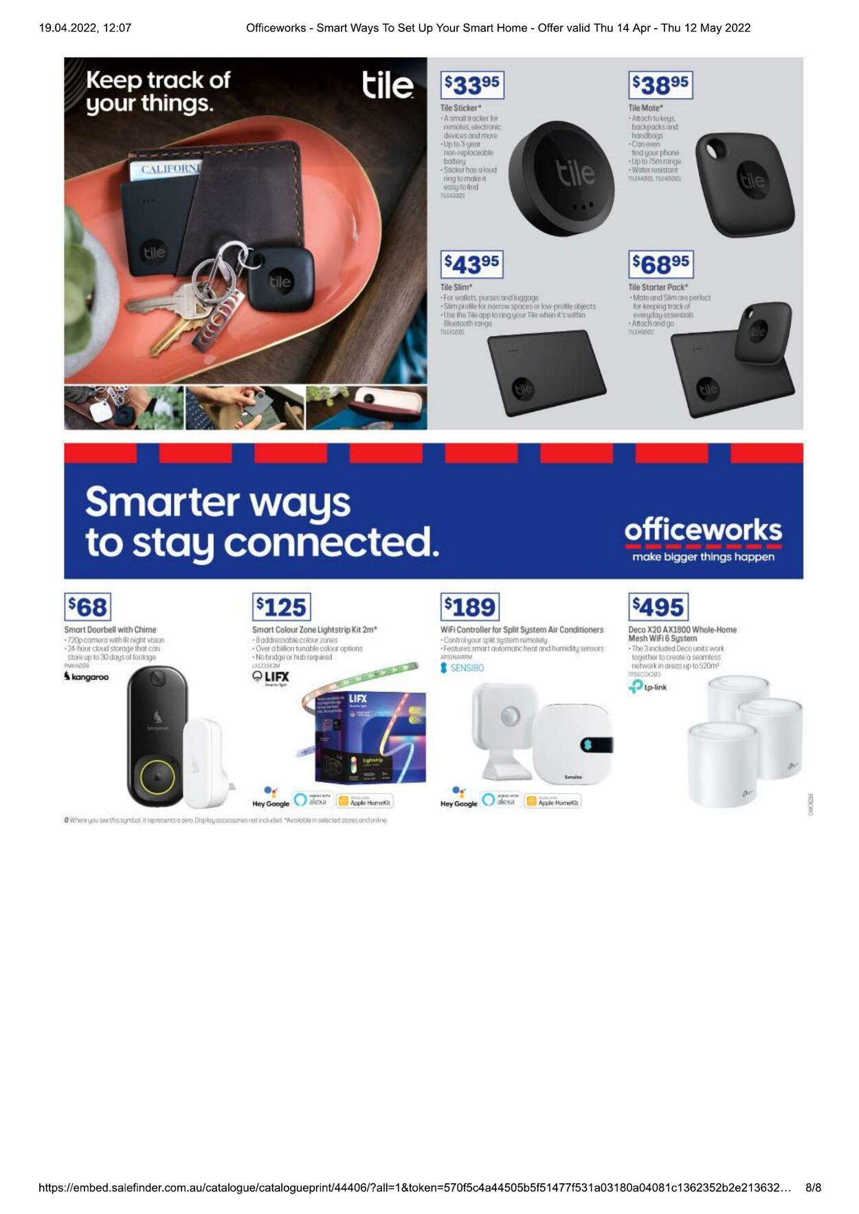 Catalogue Officeworks 14.04.2022 - 12.05.2022