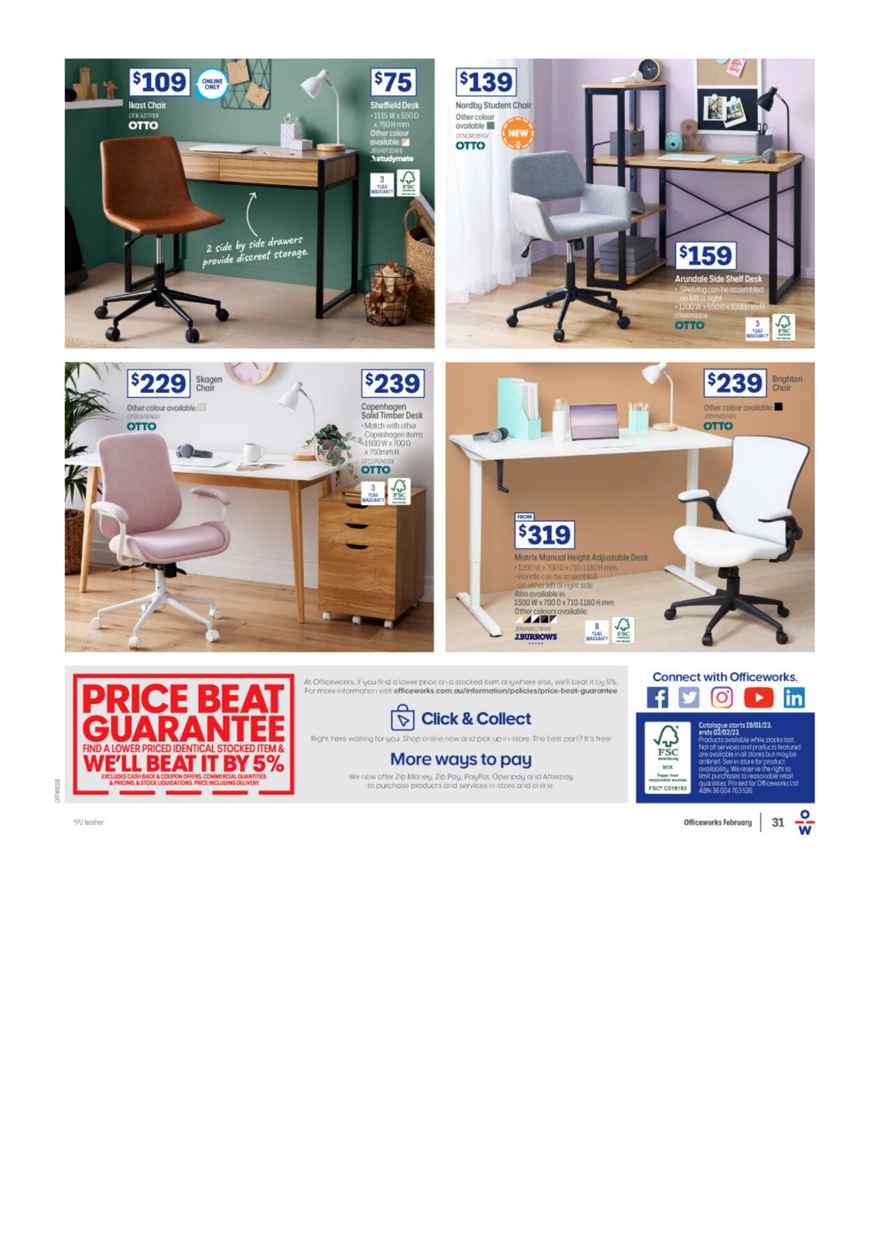 Catalogue Officeworks 19.01.2023 - 02.02.2023