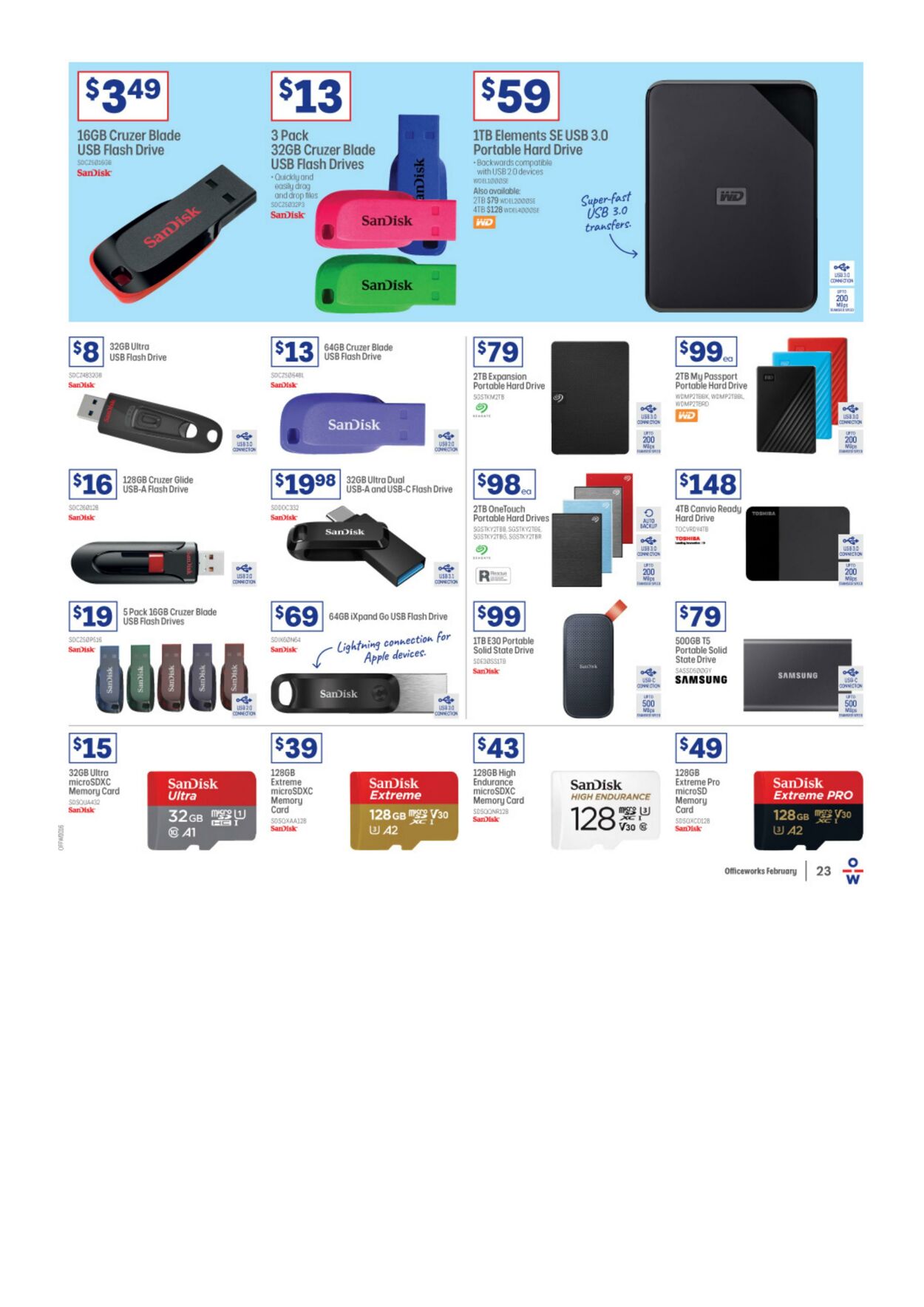 Catalogue Officeworks 19.01.2023 - 02.02.2023