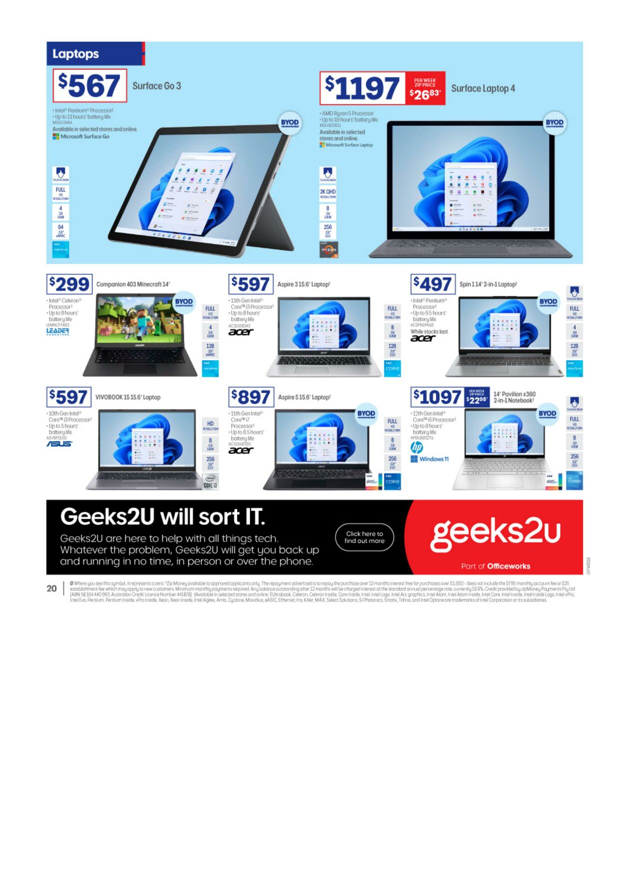 Catalogue Officeworks 19.01.2023 - 02.02.2023