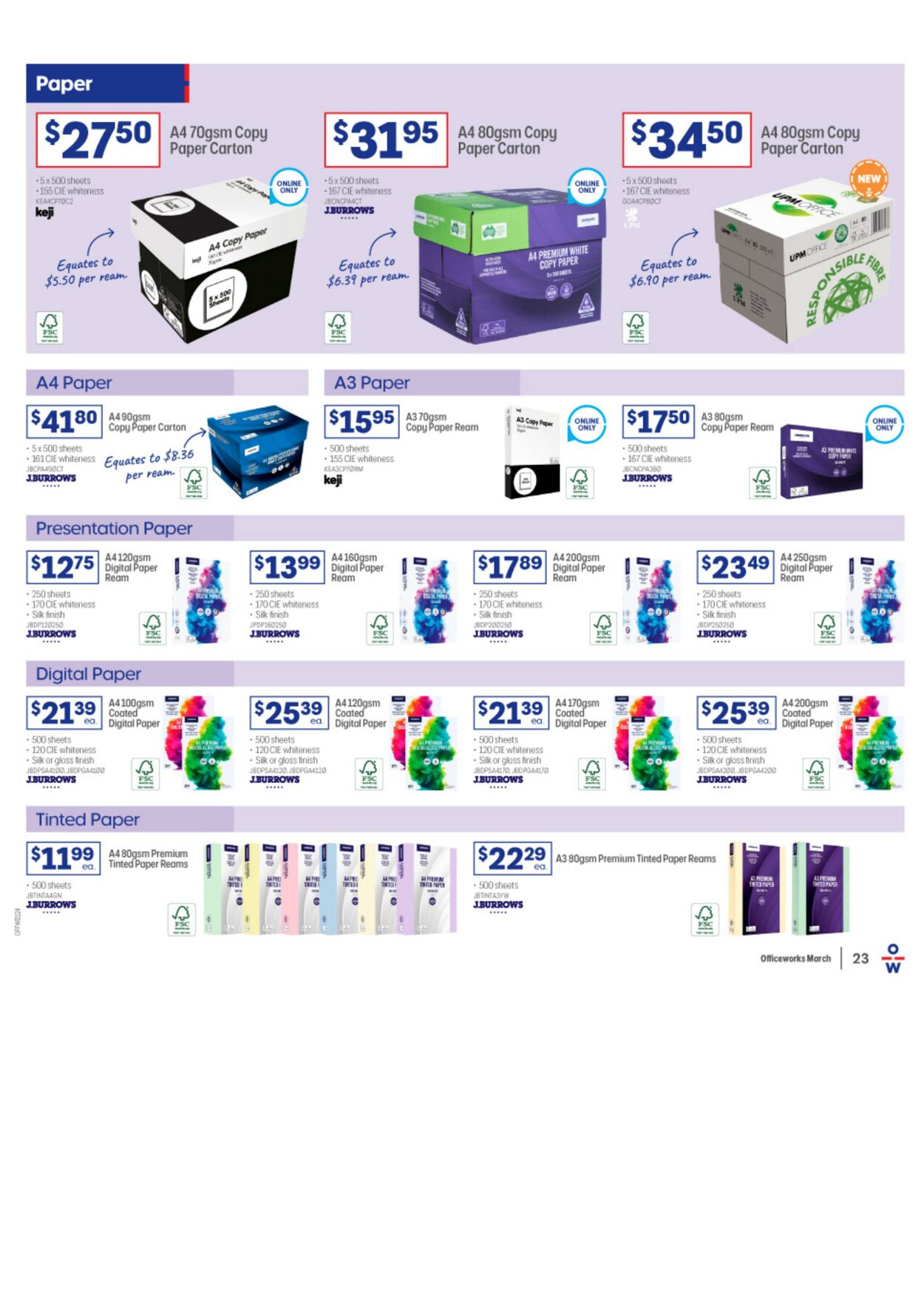 Catalogue Officeworks 02.03.2023 - 15.03.2023