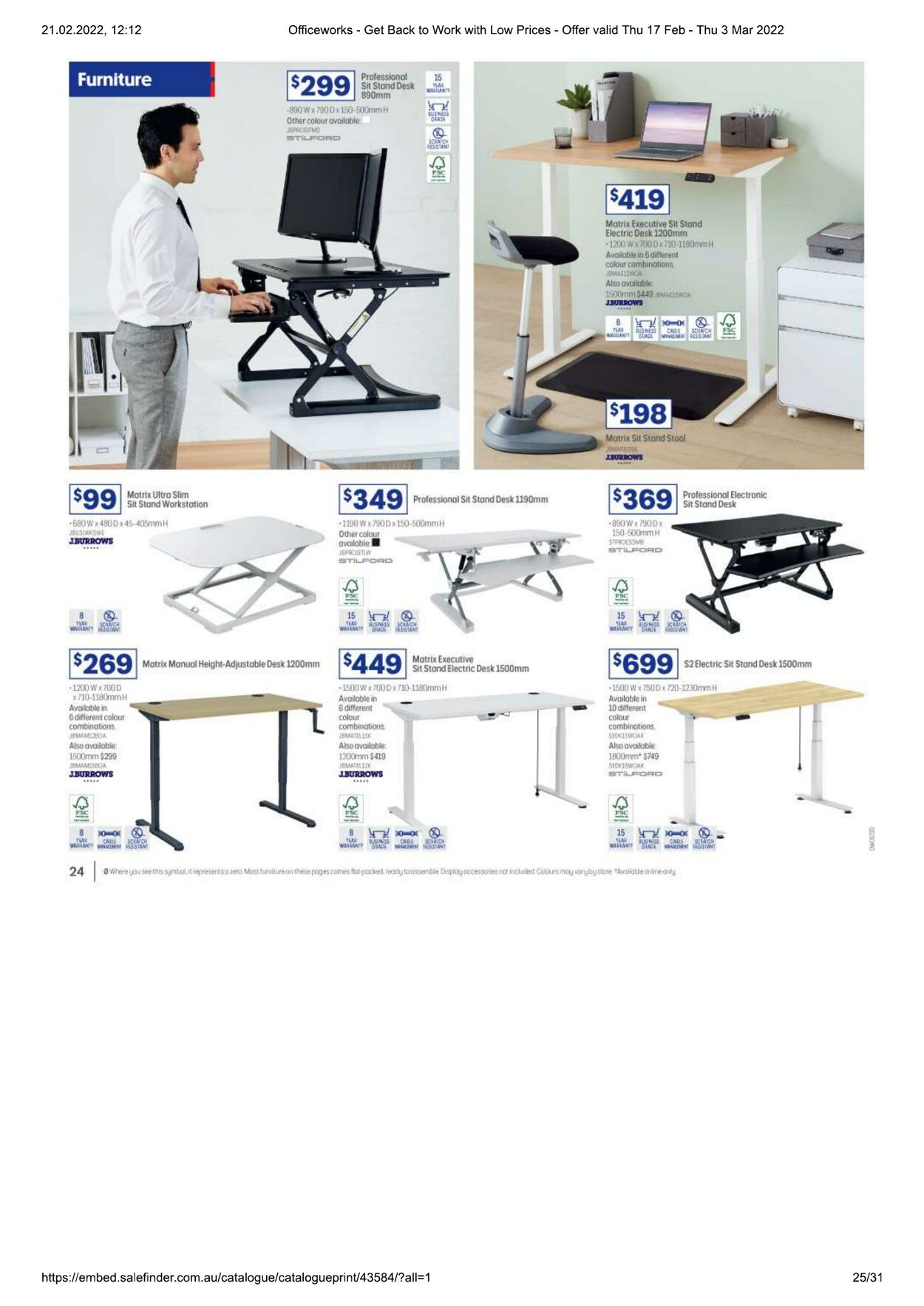 Catalogue Officeworks 17.02.2022 - 03.03.2022