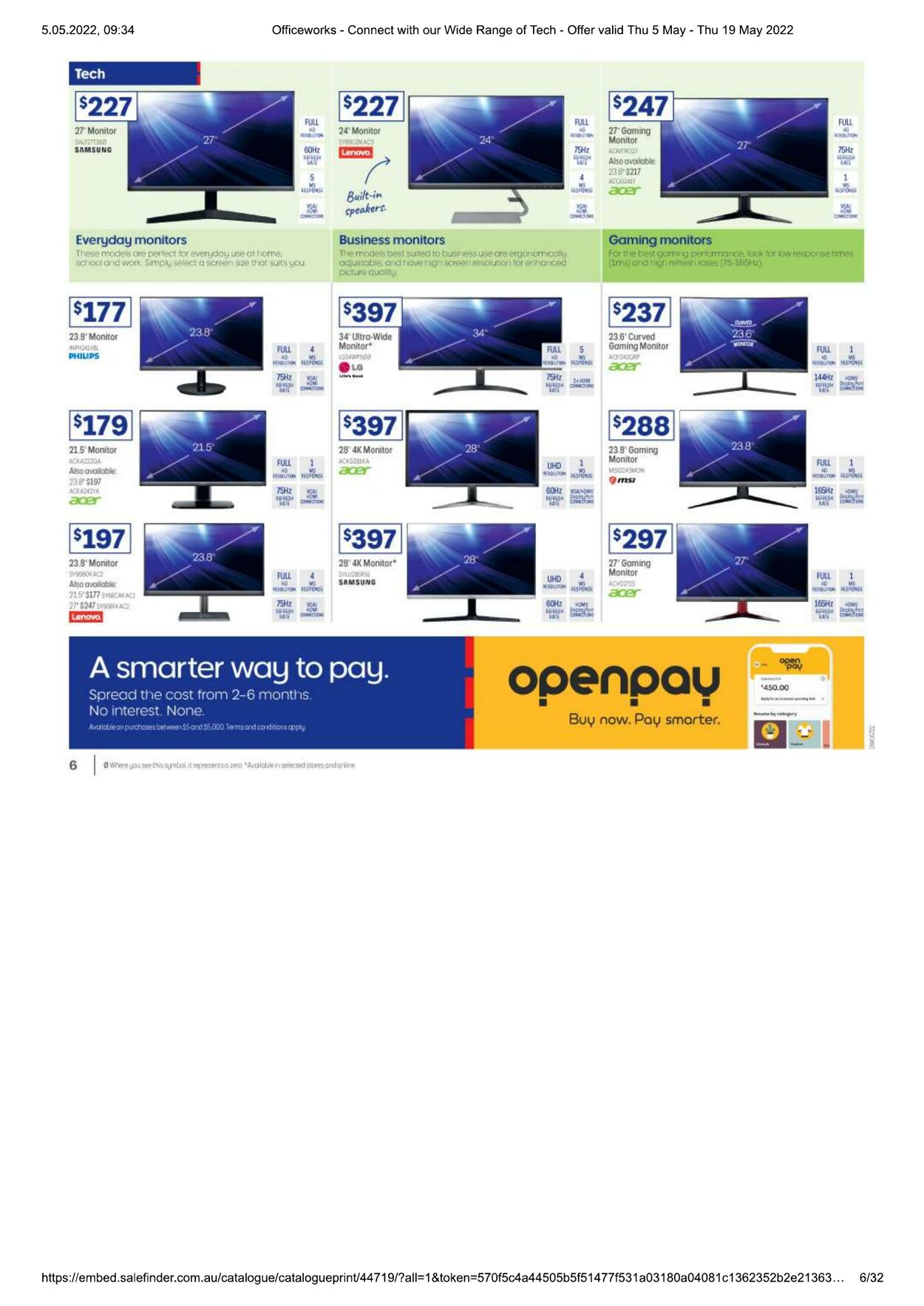 Catalogue Officeworks 05.05.2022 - 19.05.2022
