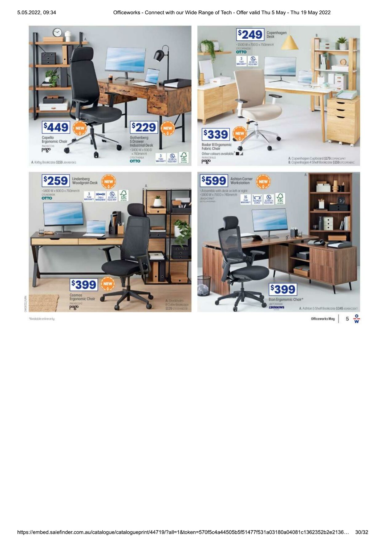 Catalogue Officeworks 05.05.2022 - 19.05.2022