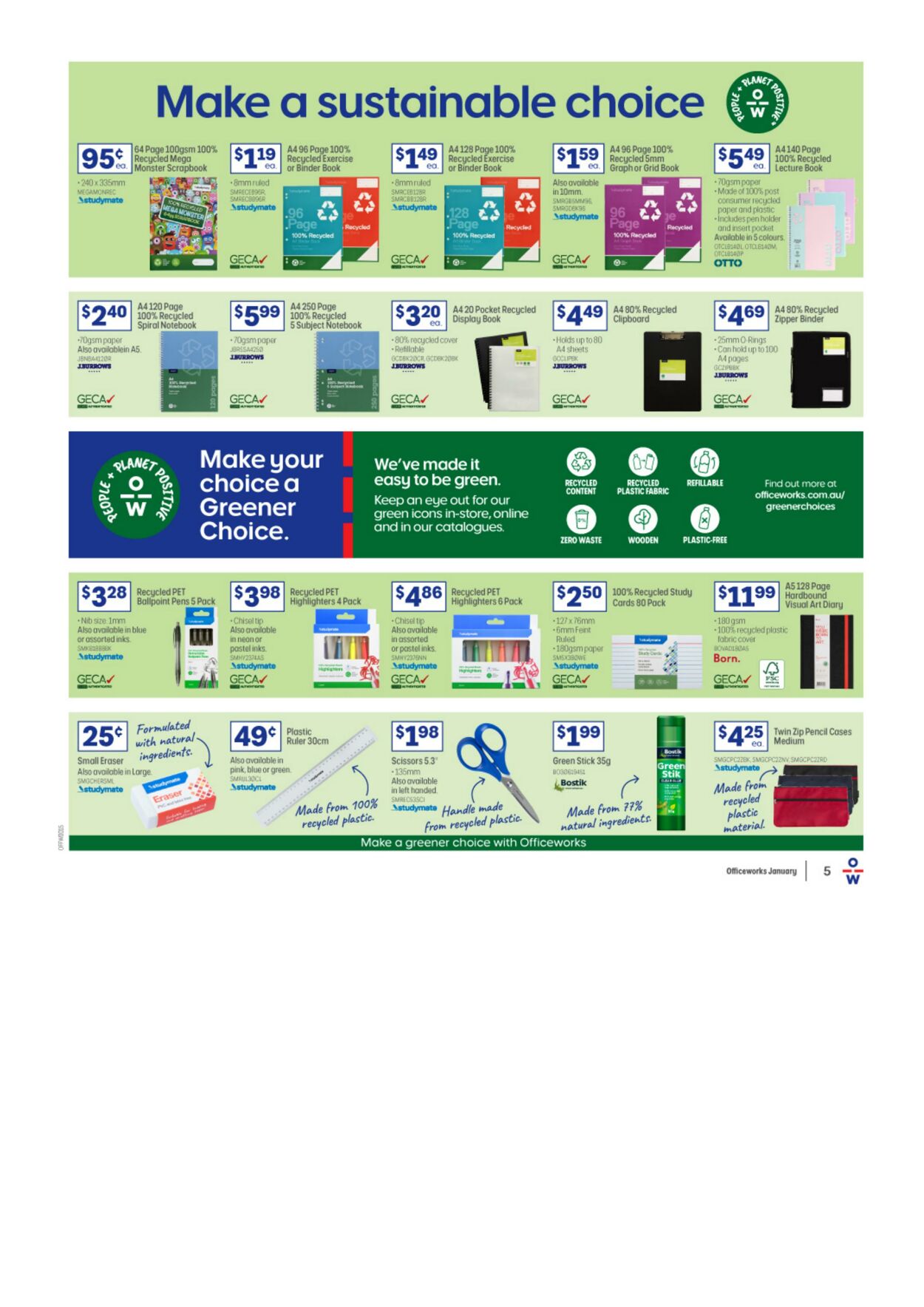 Catalogue Officeworks 25.12.2022 - 04.01.2023